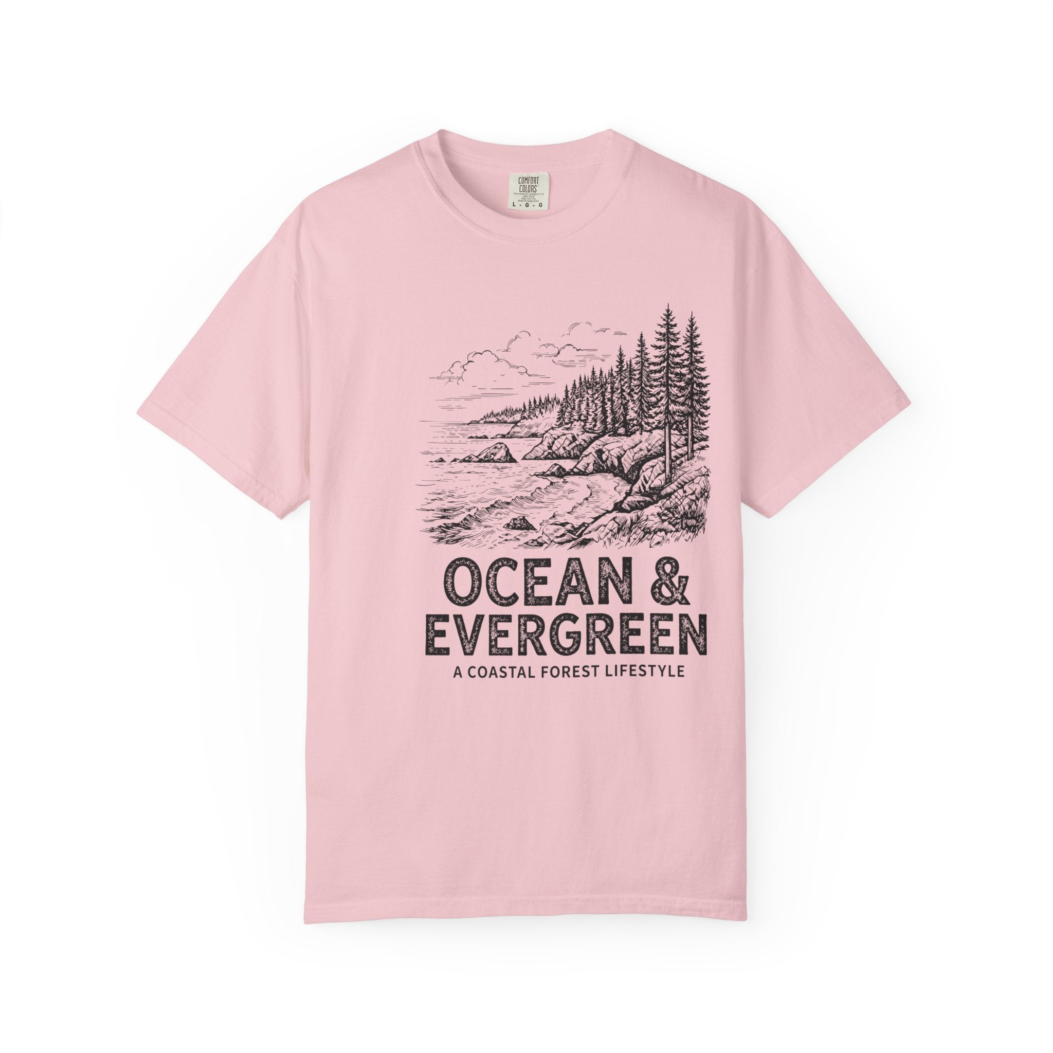 Ocean & Evergreen Coastal T-Shirt