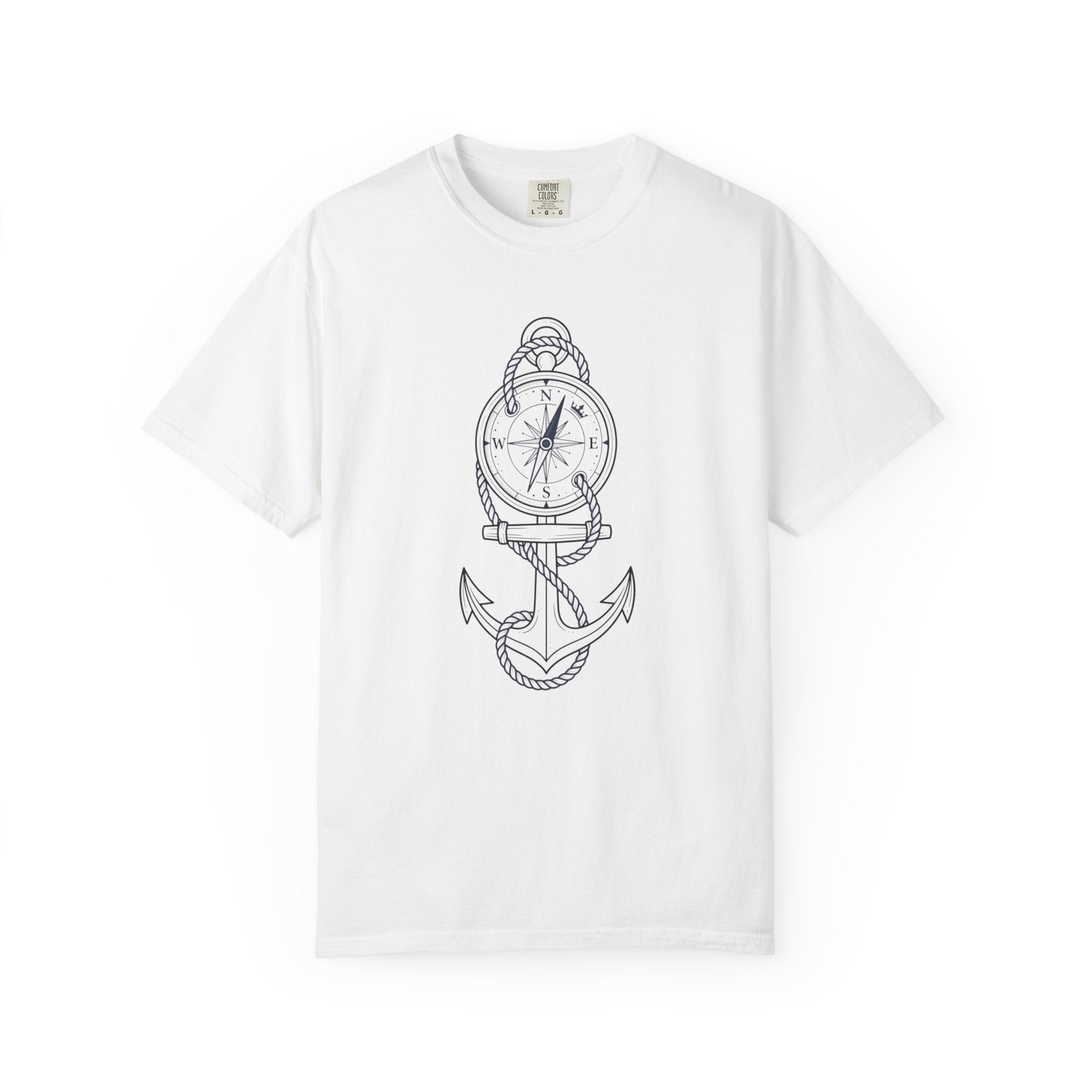Nautical Anchor Compass T-Shirt