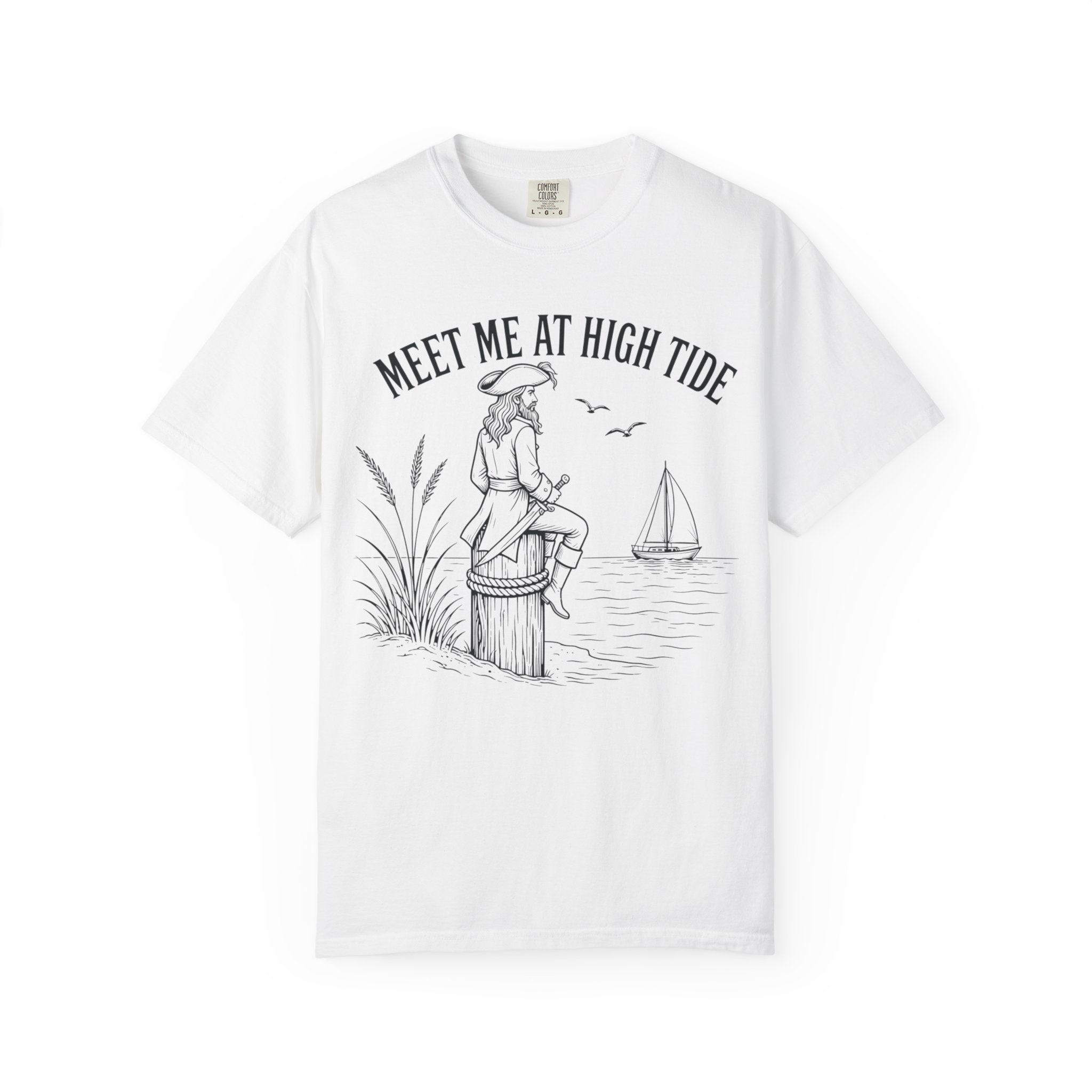 Pirate At High Tide T-shirt