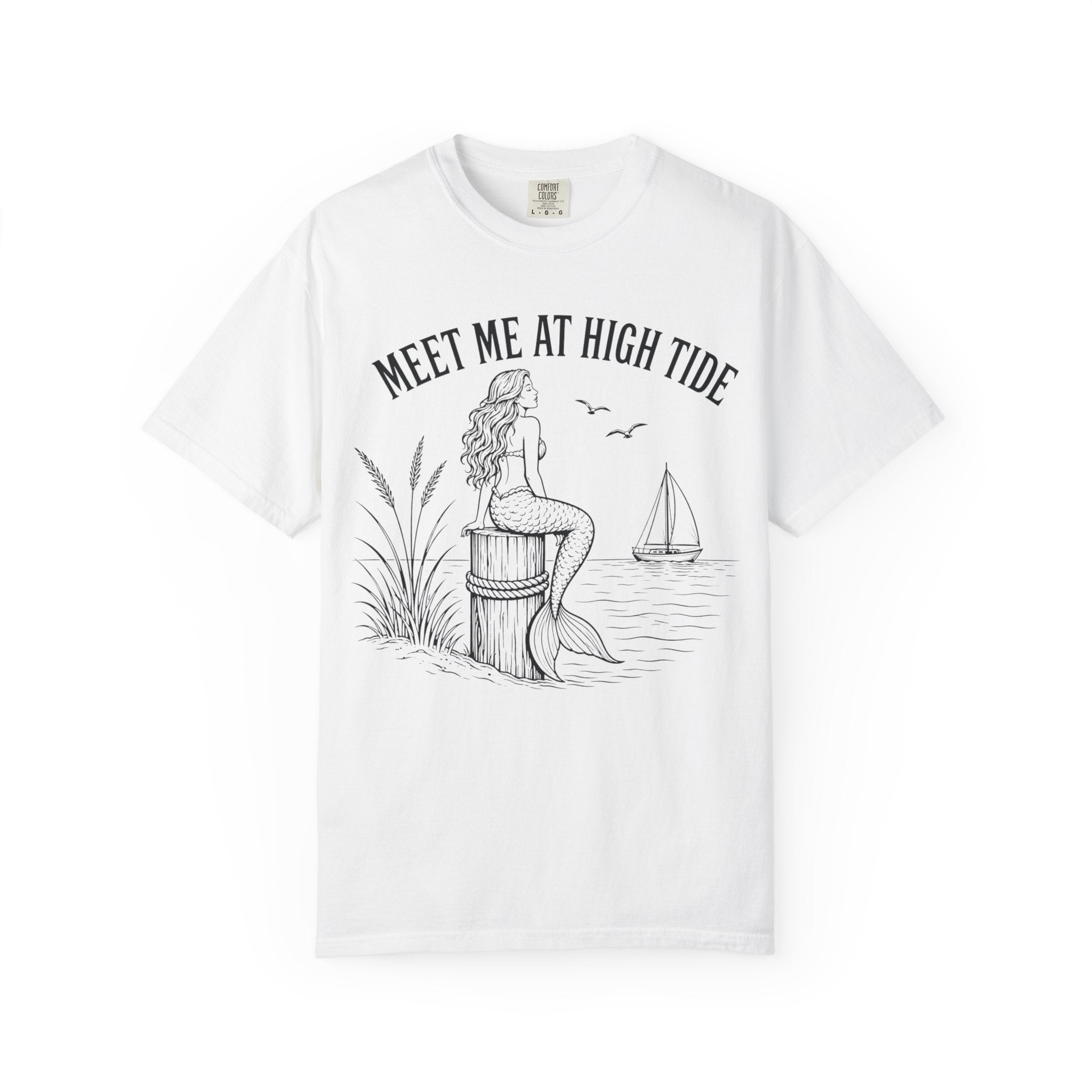 Mermaid At High Tide T-Shirt