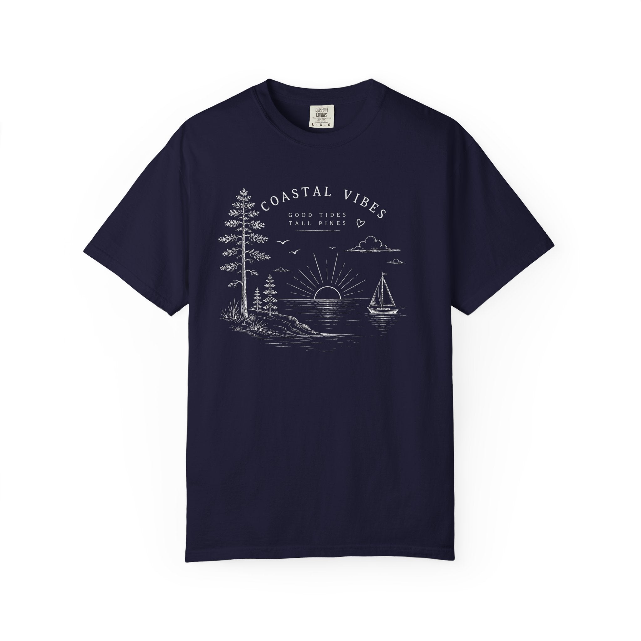 Coastal Vibes Sunset T-Shirt