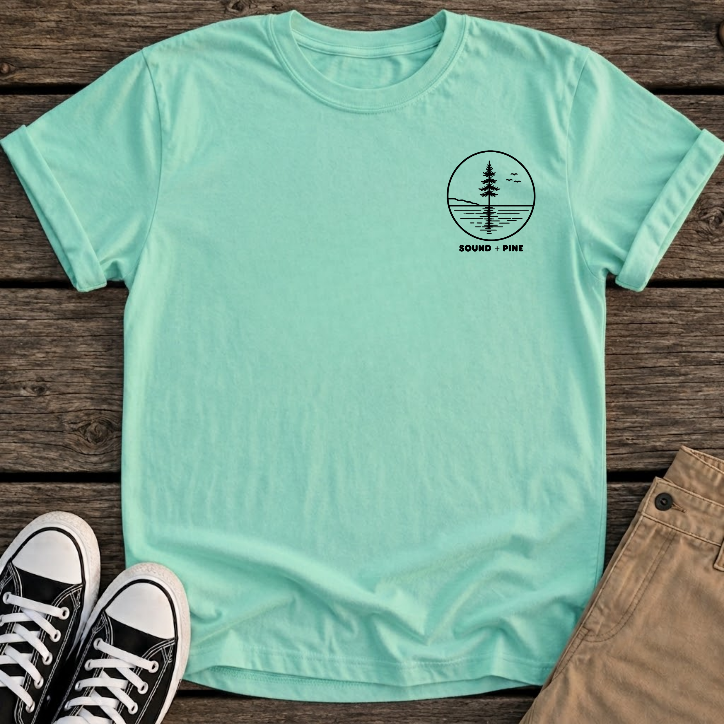 Sound + Pine Logo T-Shirt