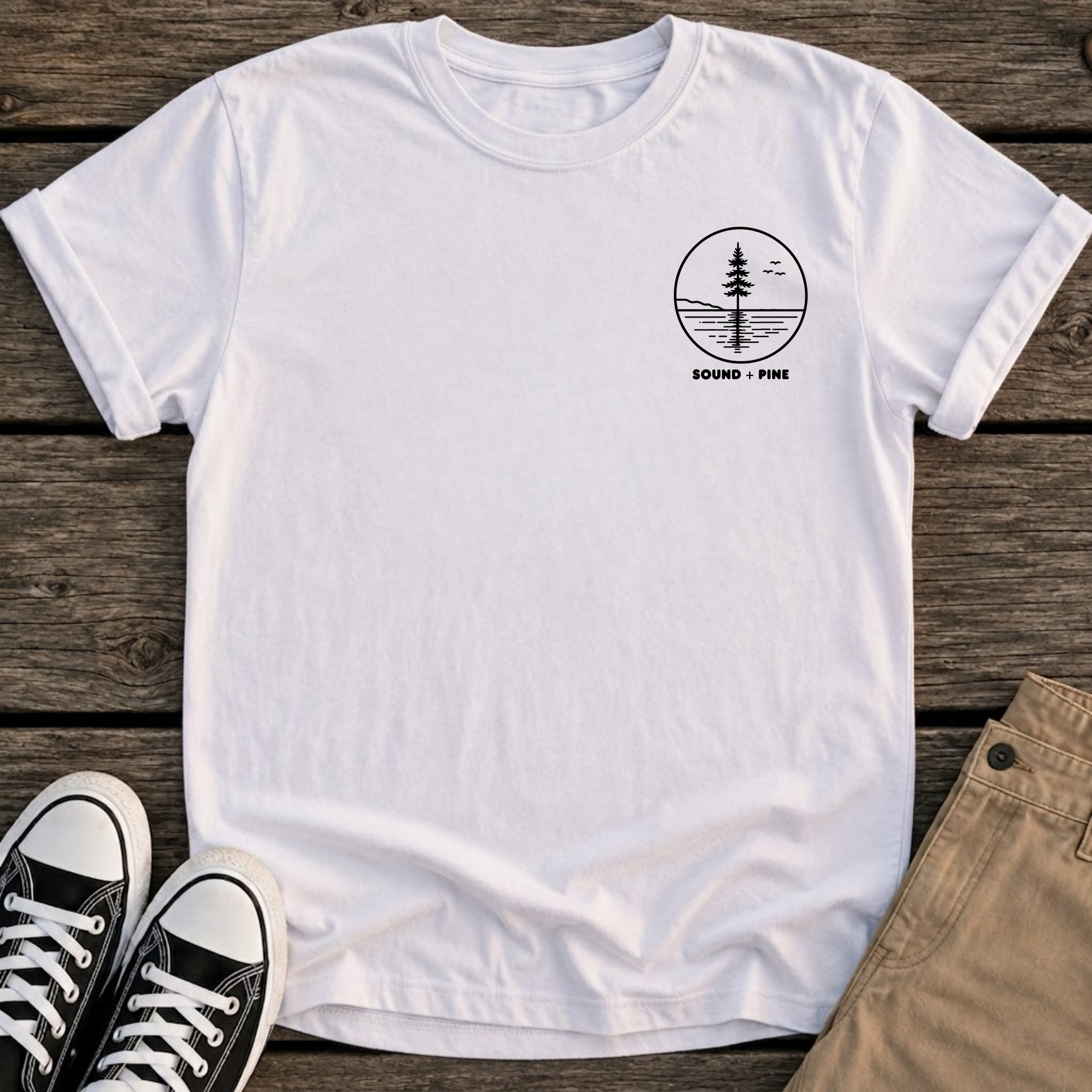 Sound + Pine Logo T-Shirt
