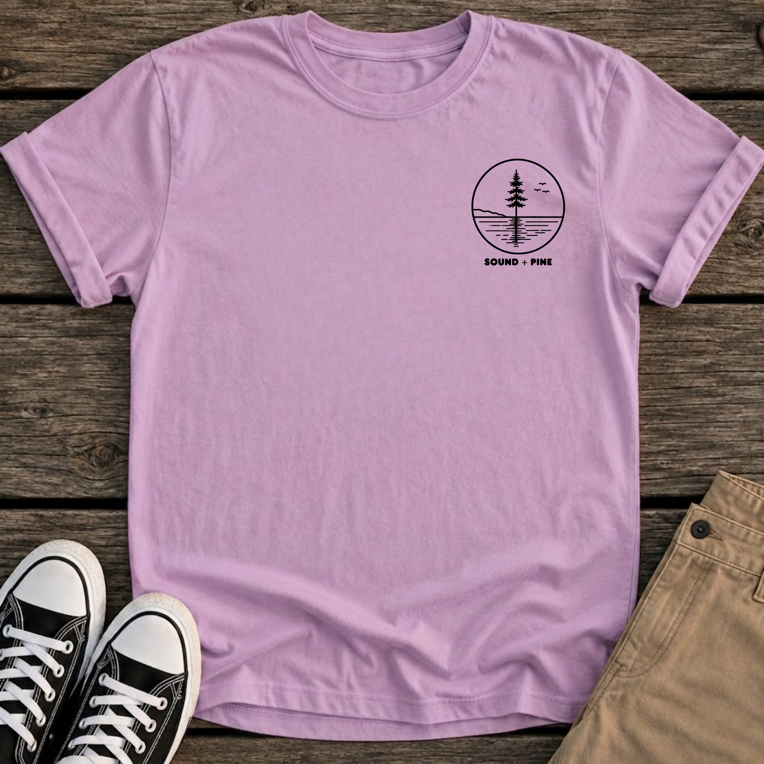 Sound + Pine Logo T-Shirt