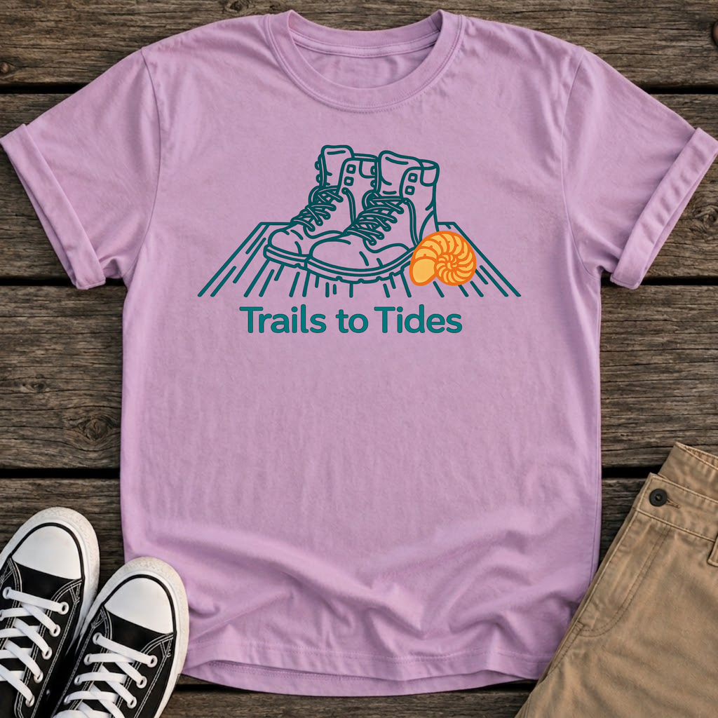 Trails To Tides T-Shirt