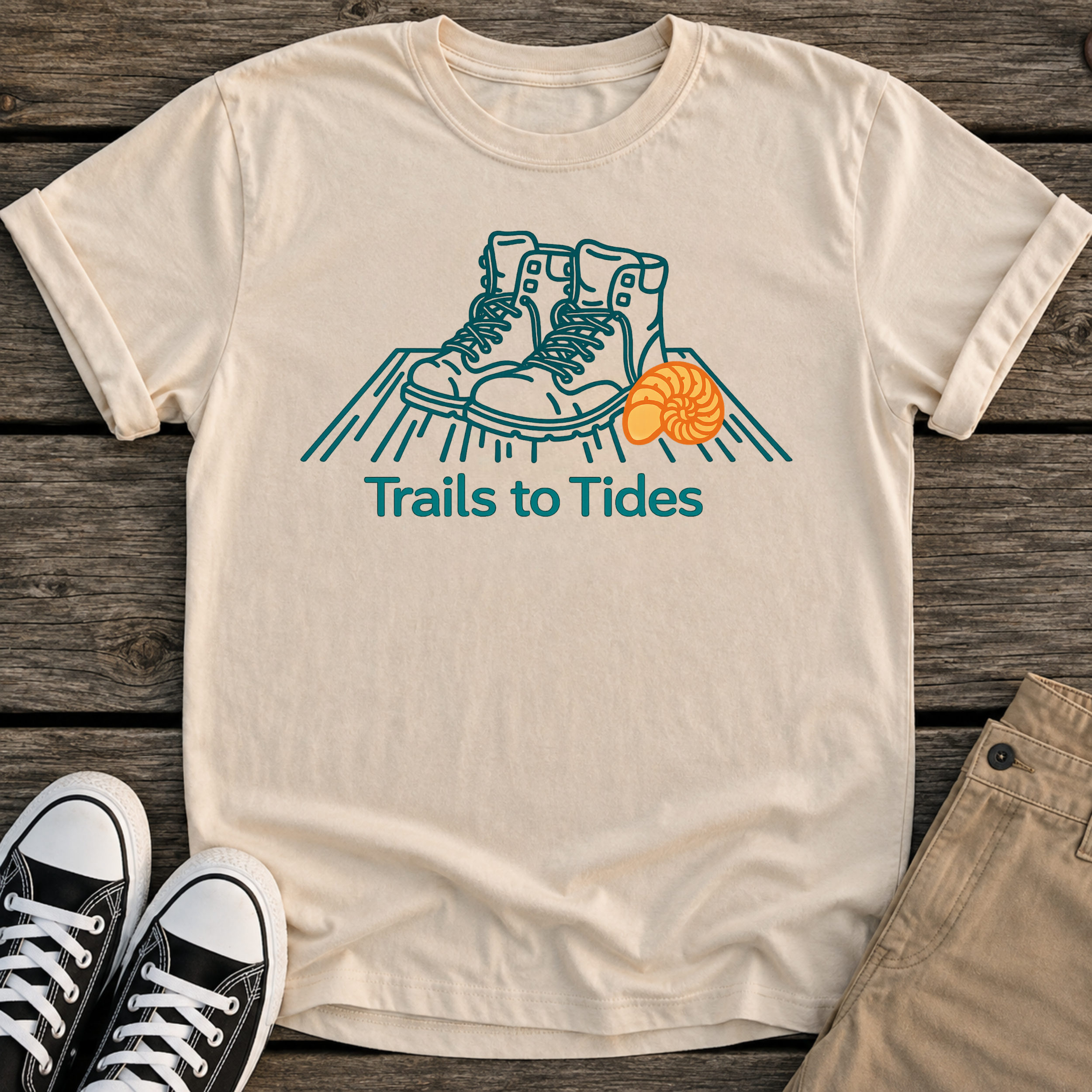 Trails To Tides T-Shirt