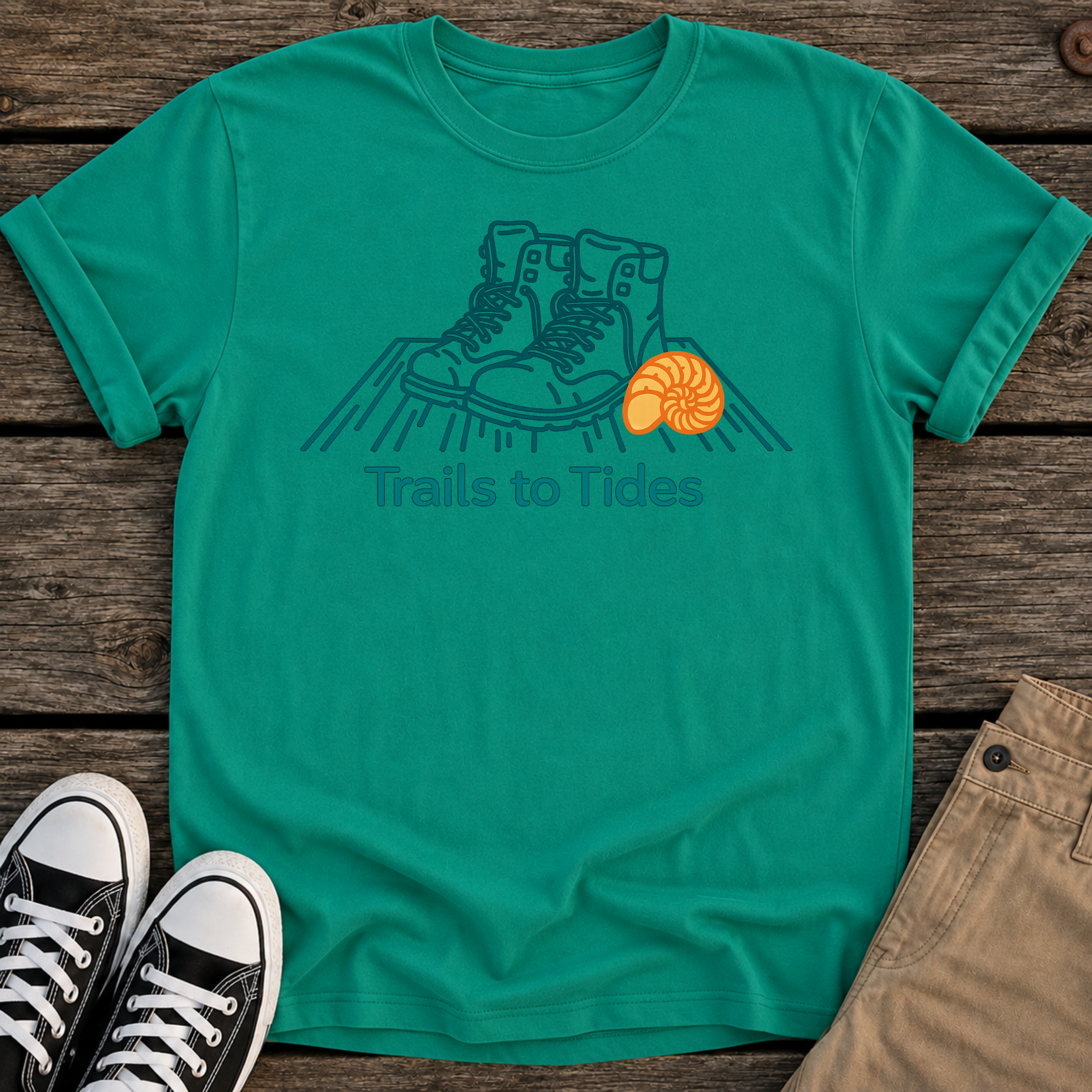 Trails To Tides T-Shirt