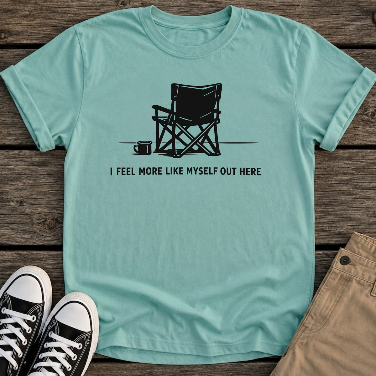 Camping Chair T-Shirt