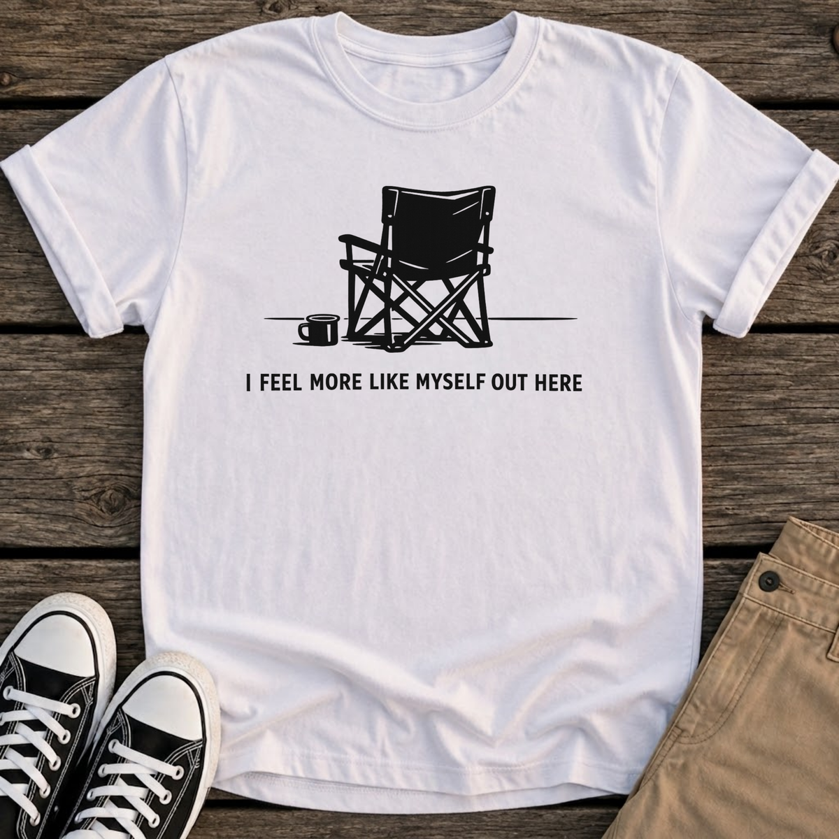 Camping Chair T-Shirt