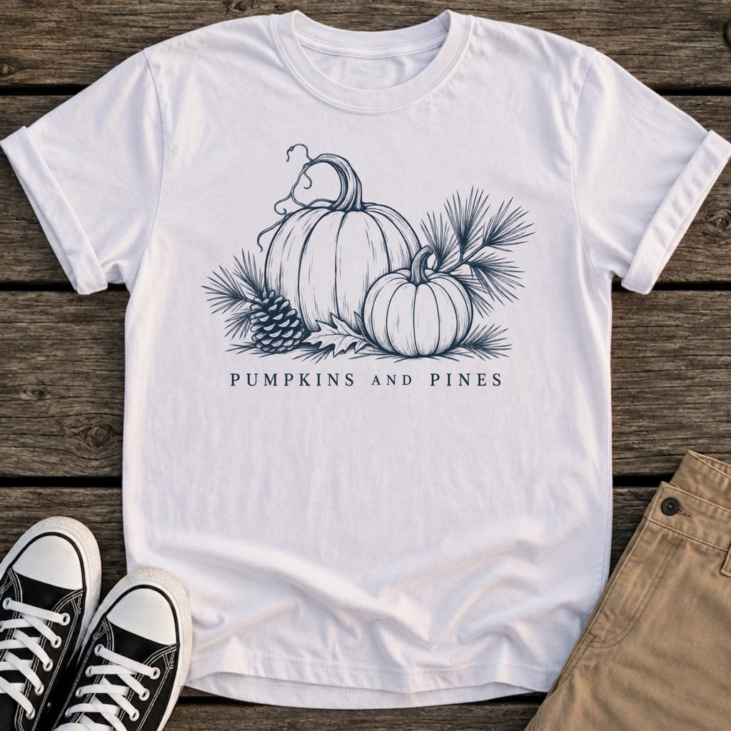 Pumpkins & Pines T-Shirt