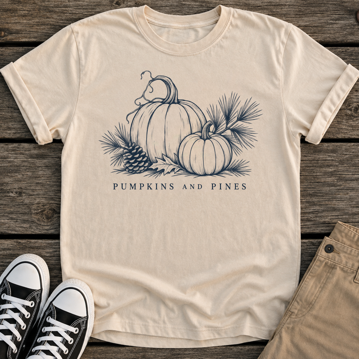 Pumpkins & Pines T-Shirt