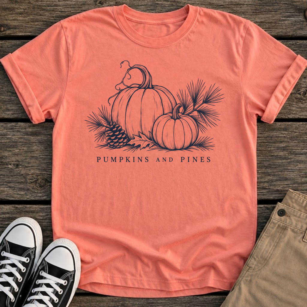 Pumpkins & Pines T-Shirt