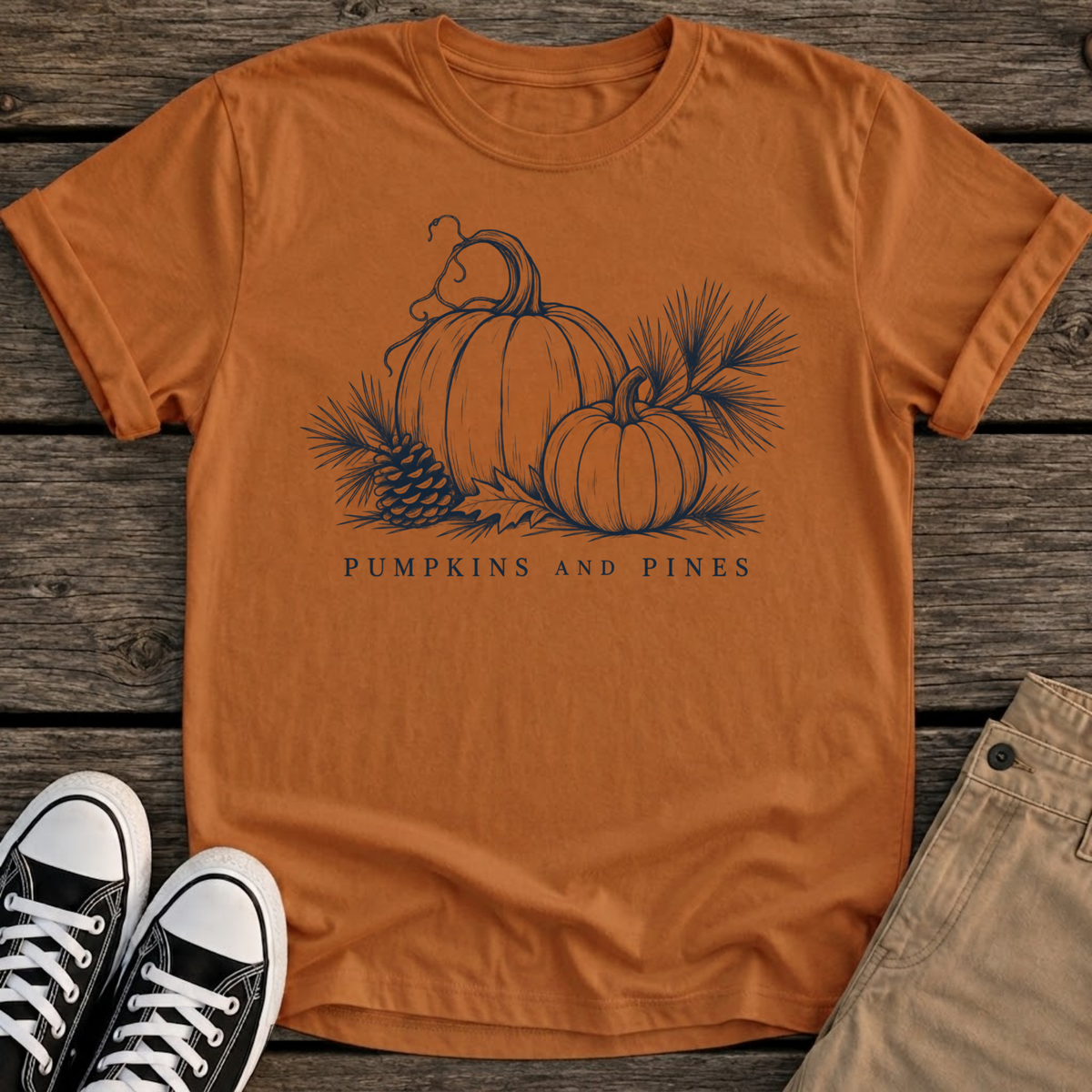 Pumpkins & Pines T-Shirt