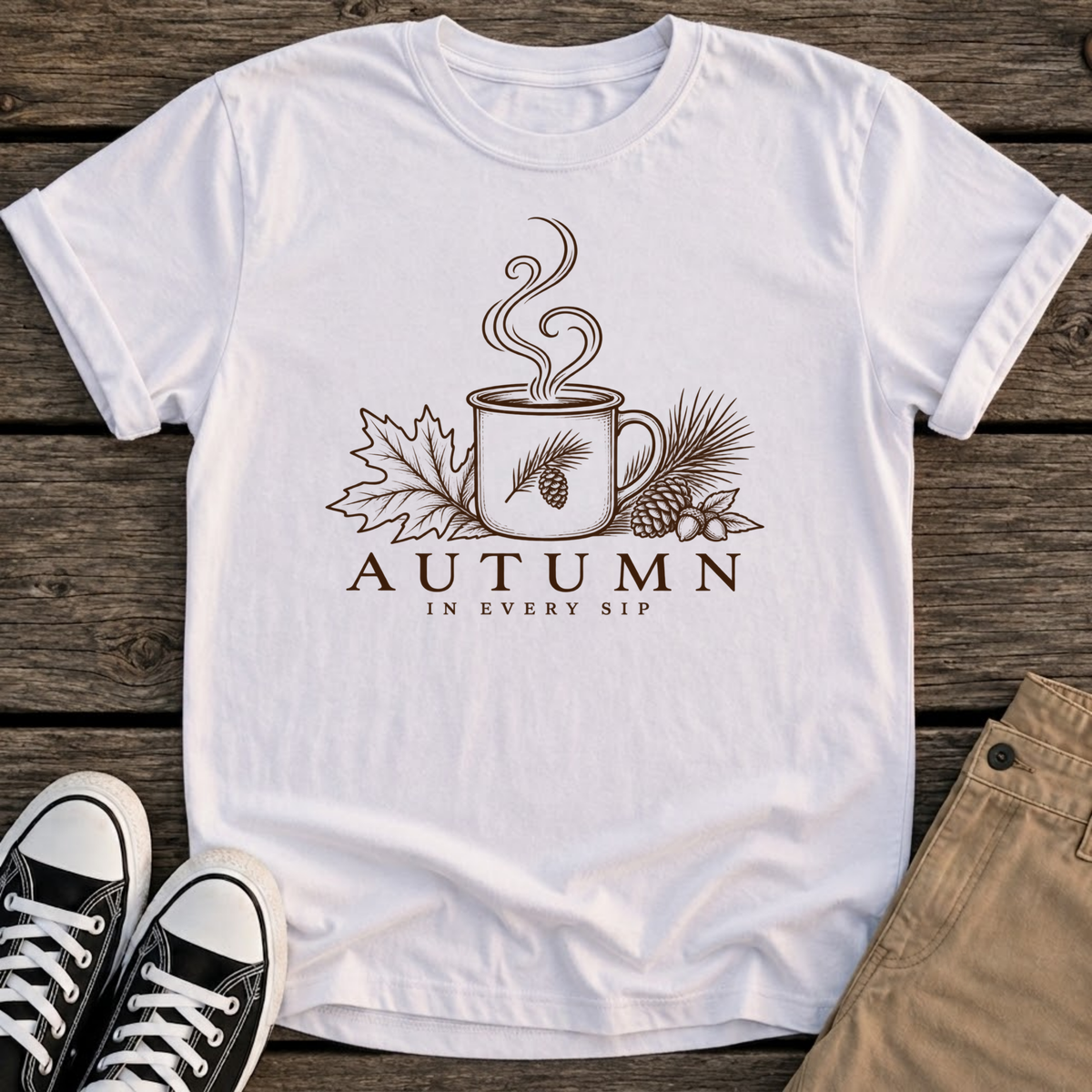 Autumn Coffee T-Shirt