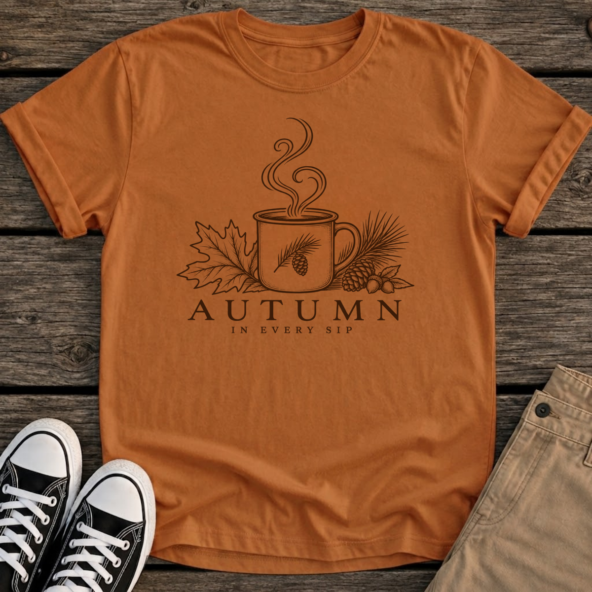 Autumn Coffee T-Shirt