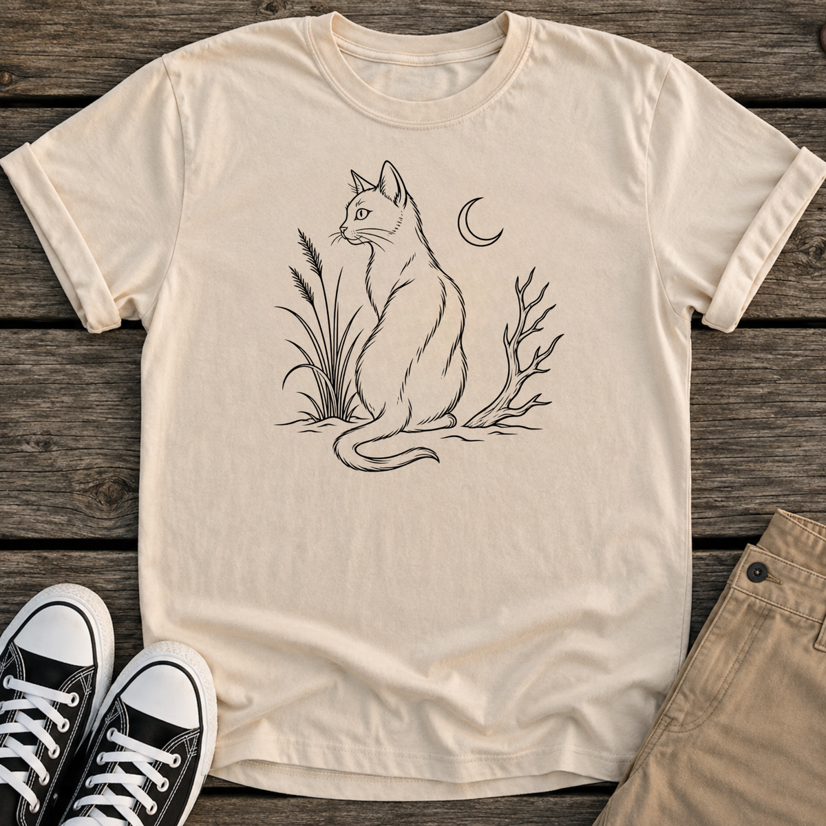 Fall Cat T-Shirt