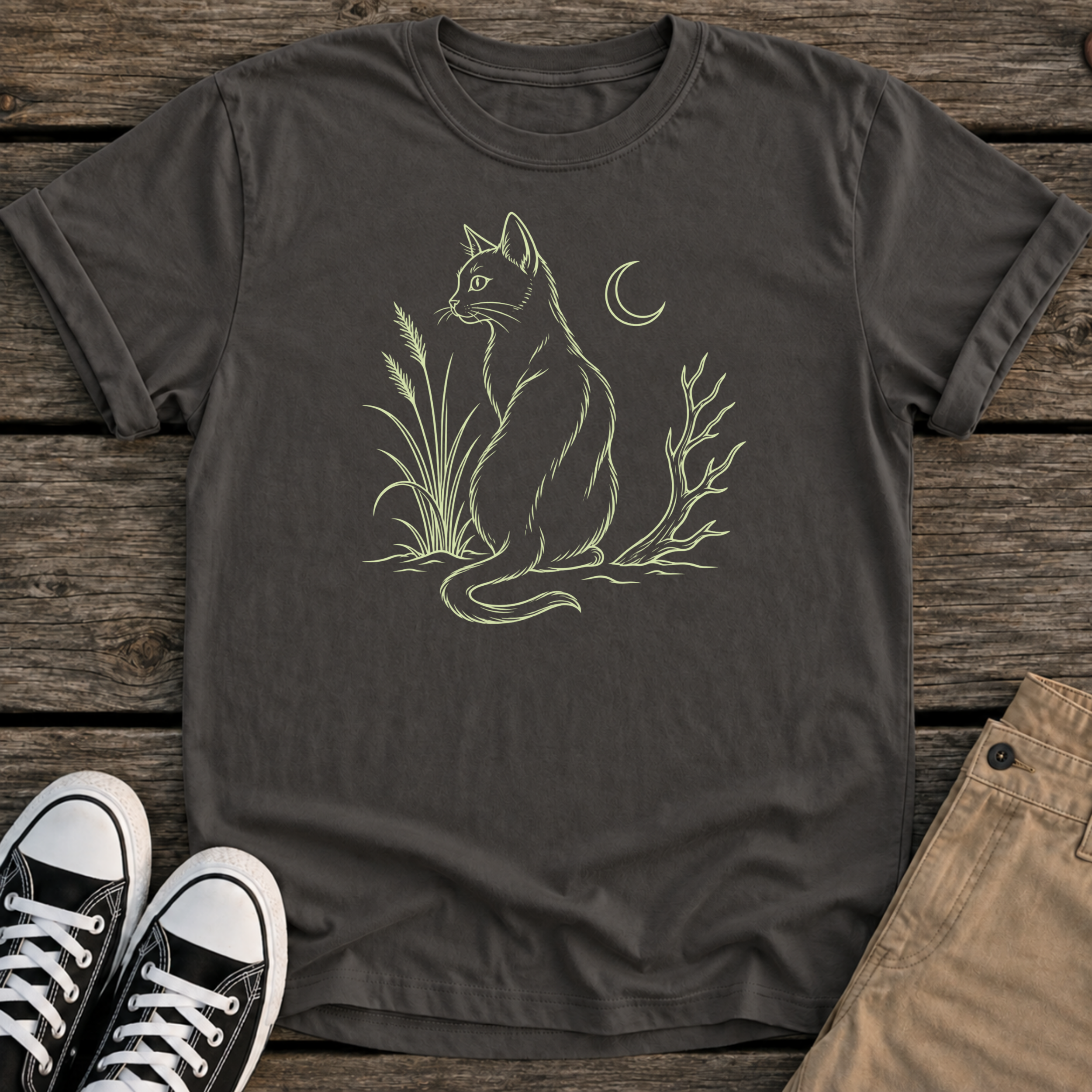 Fall Cat T-Shirt