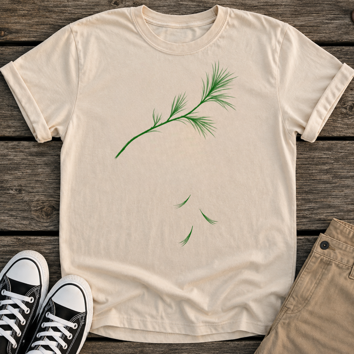 Minimal Pine T-Shirt