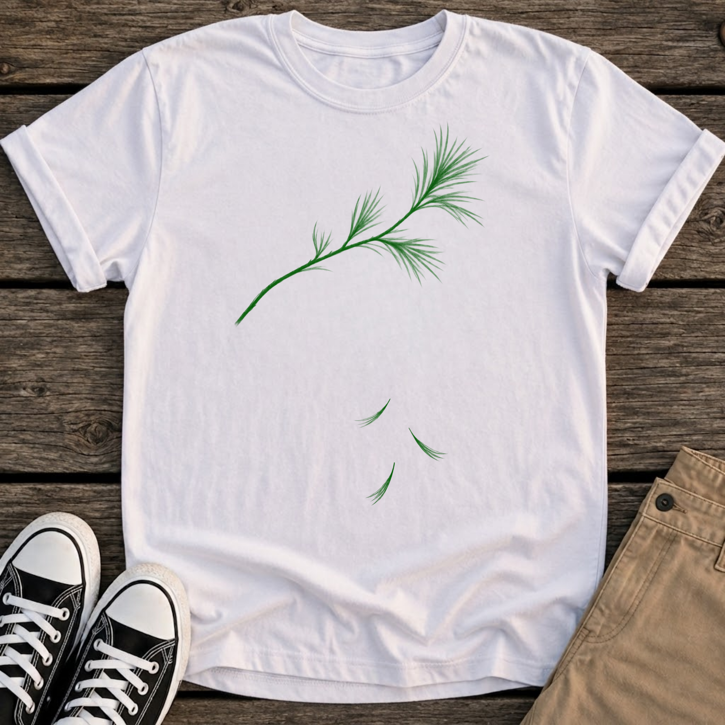 Minimal Pine T-Shirt