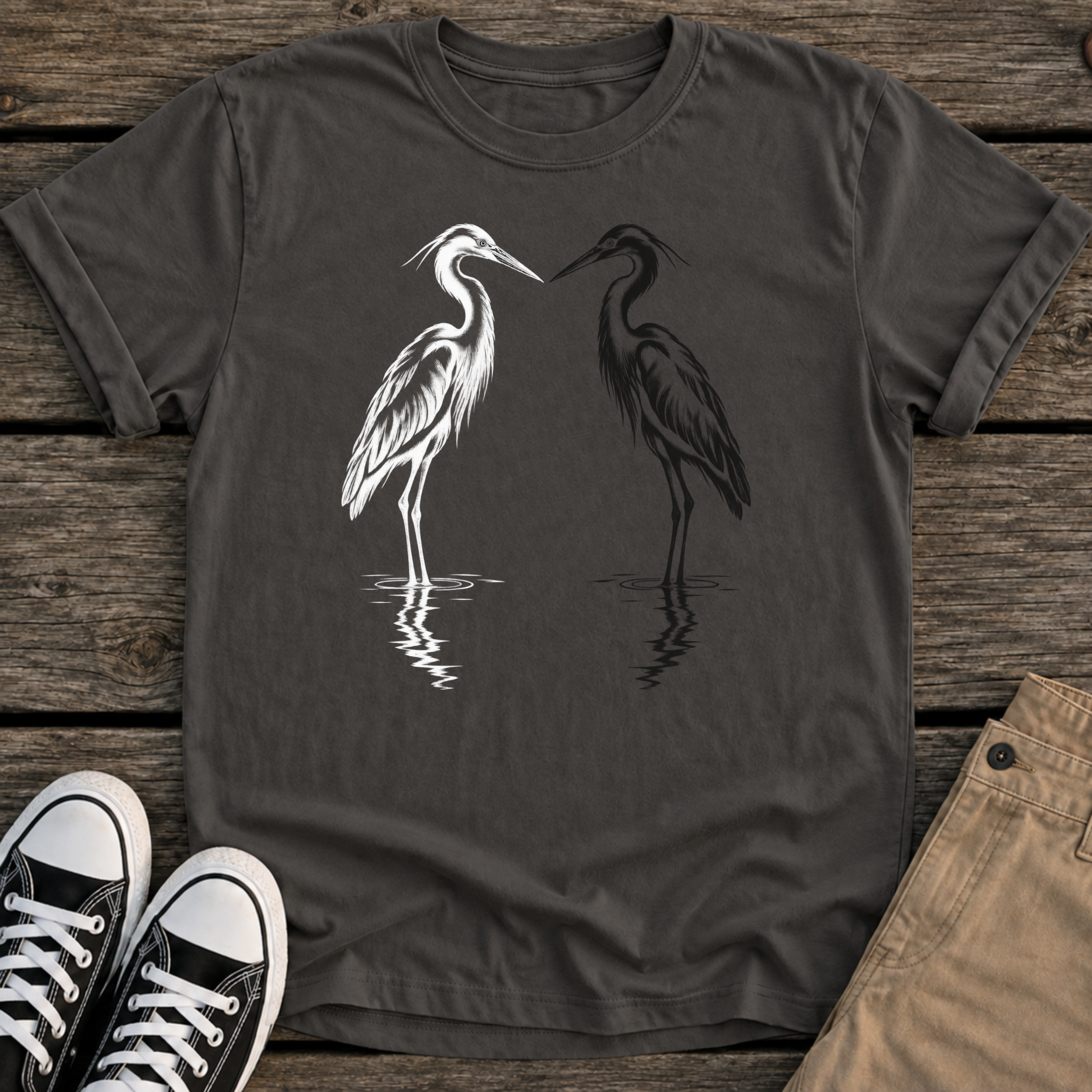 Twin Heron T-Shirt