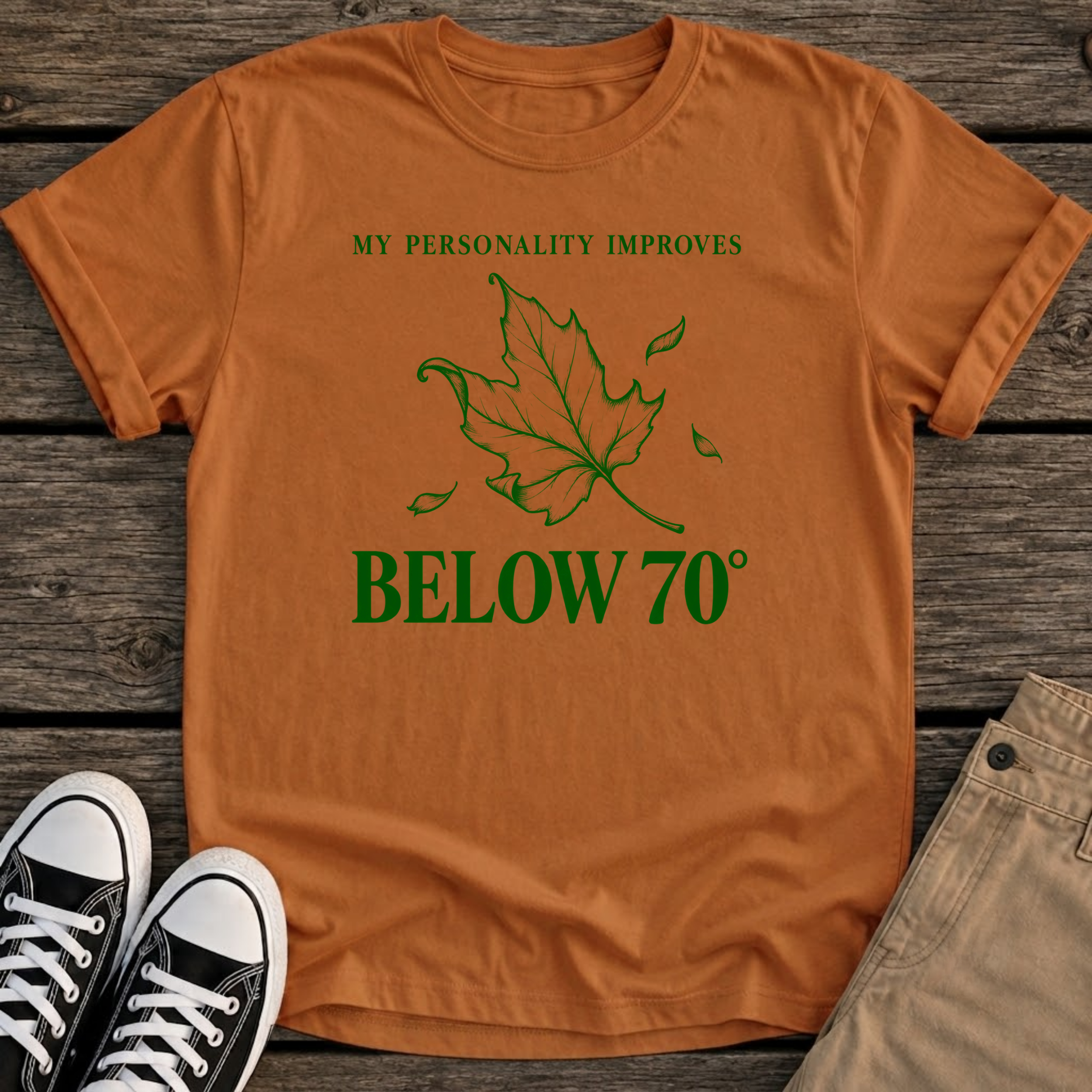 Below 70 T-Shirt