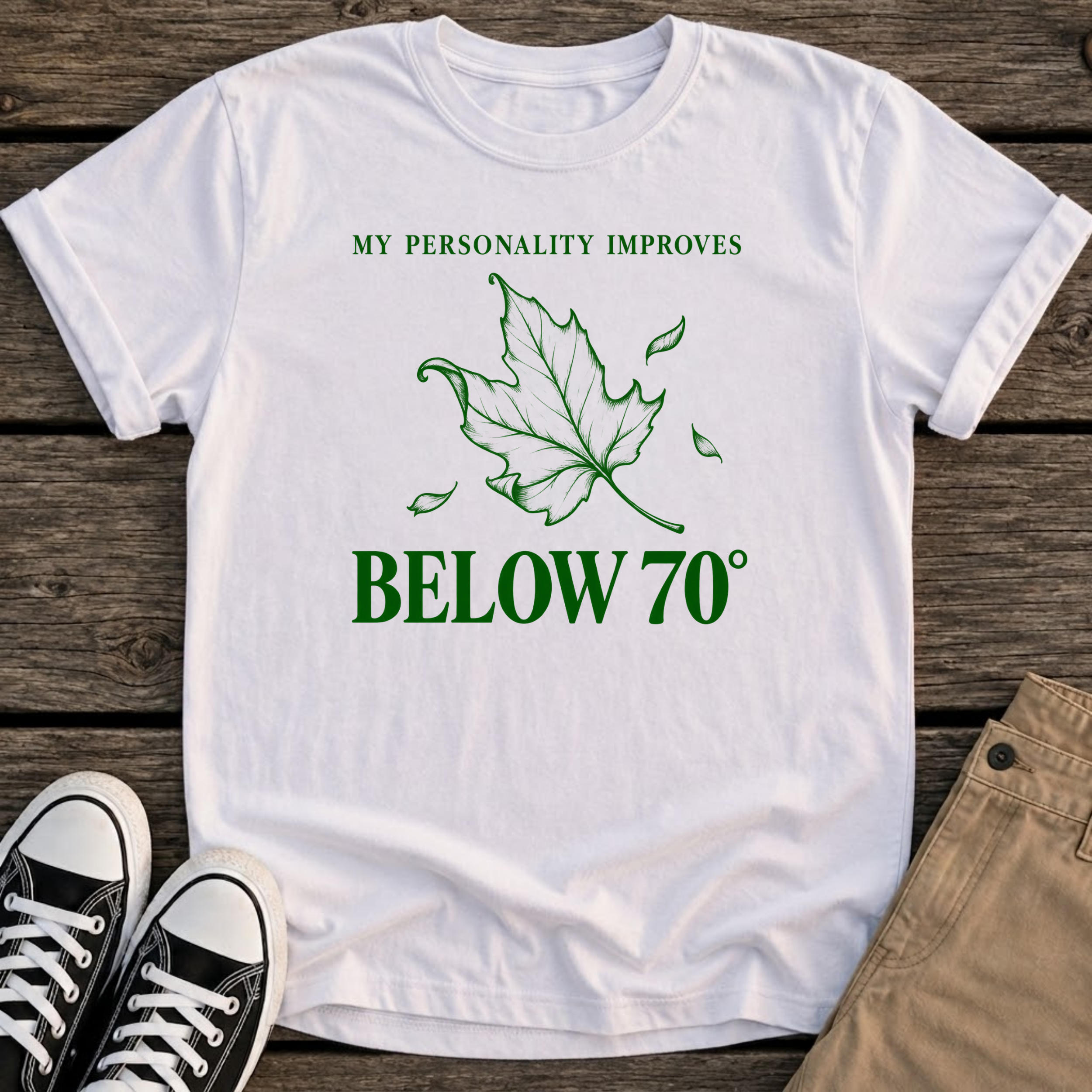 Below 70 T-Shirt