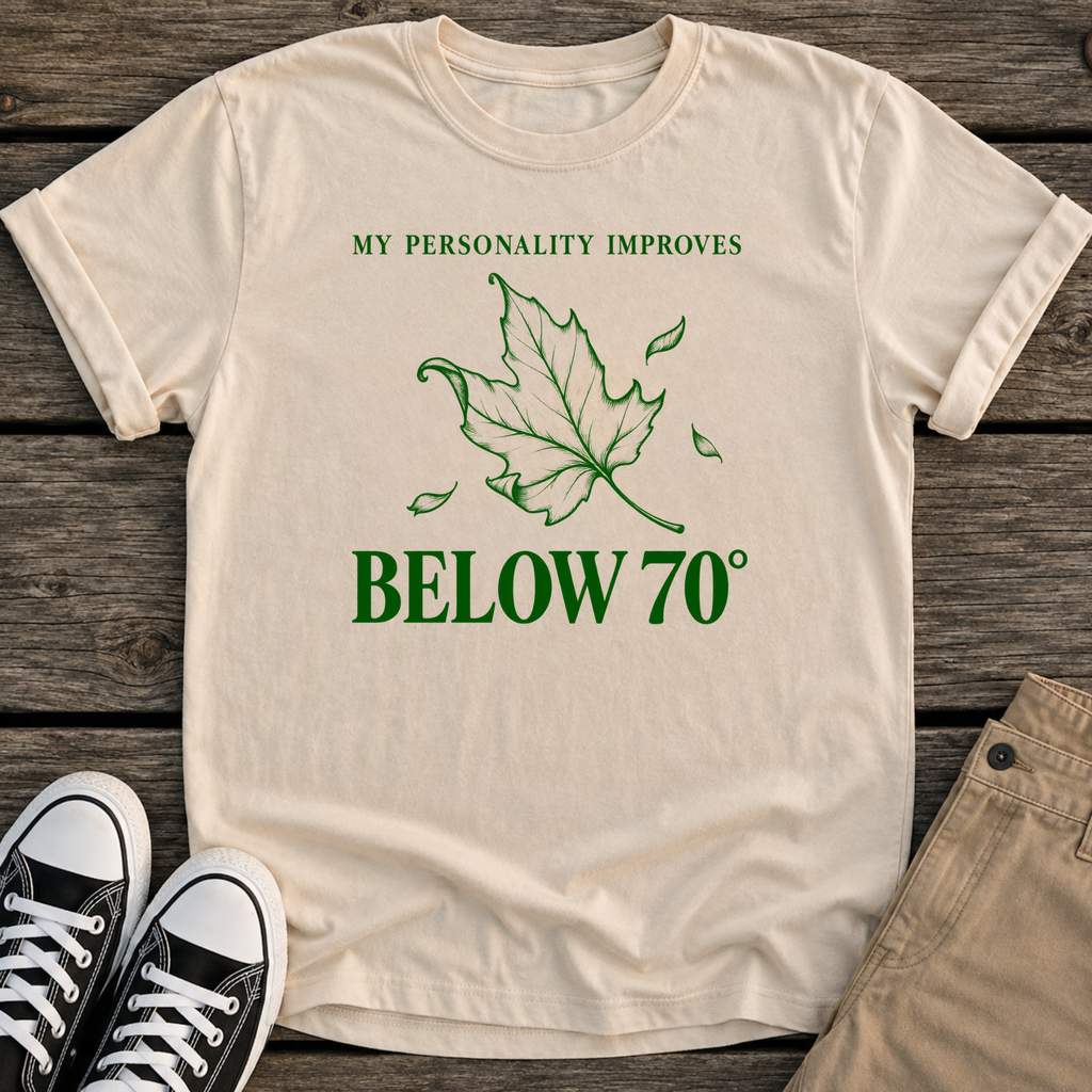 Below 70 T-Shirt