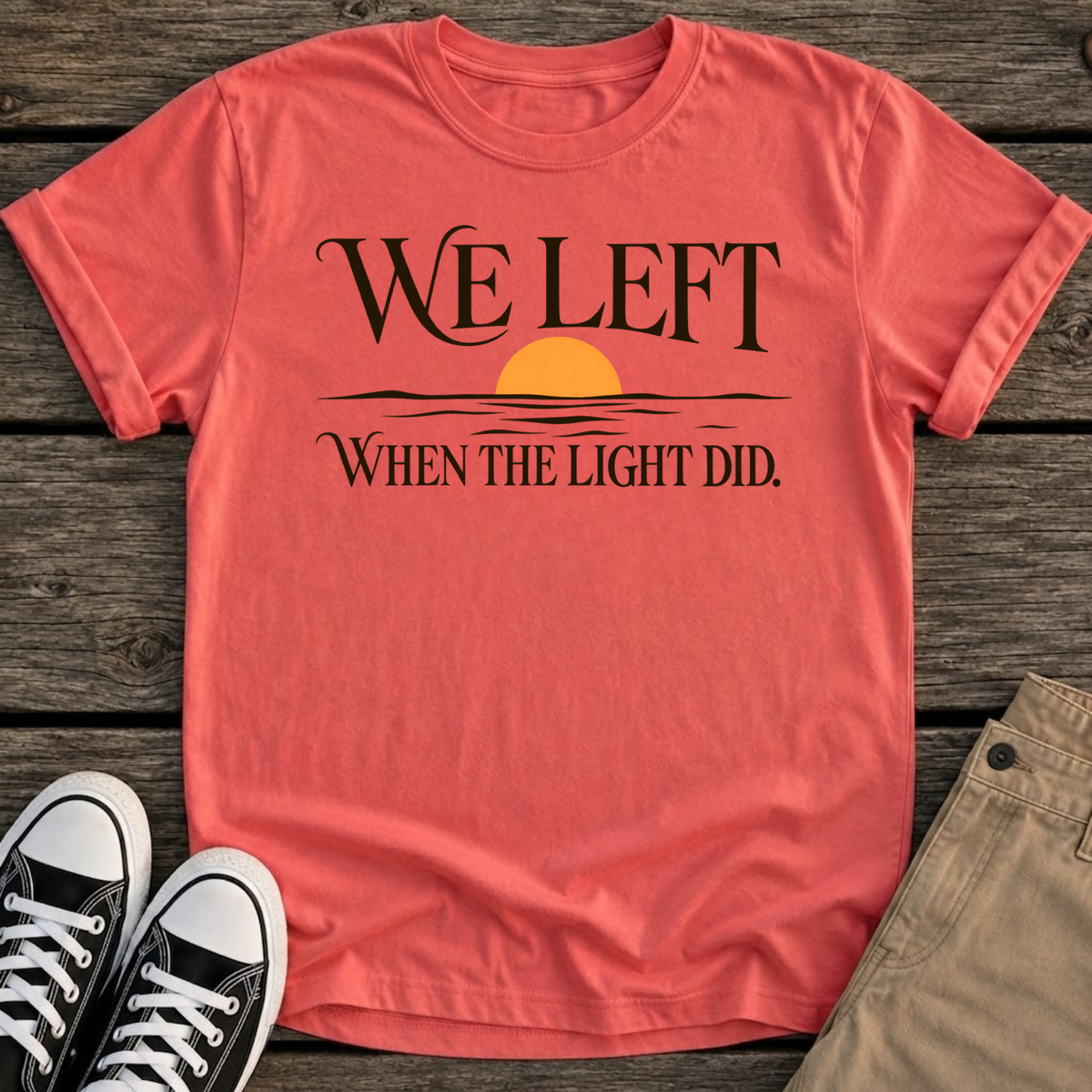 We Left T-Shirt