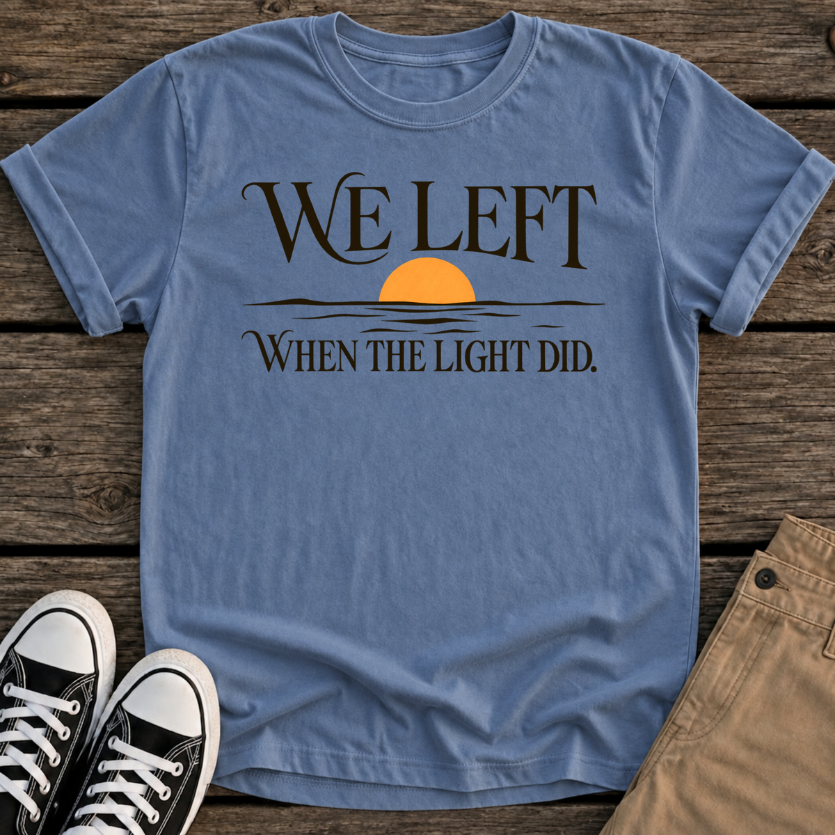 We Left T-Shirt