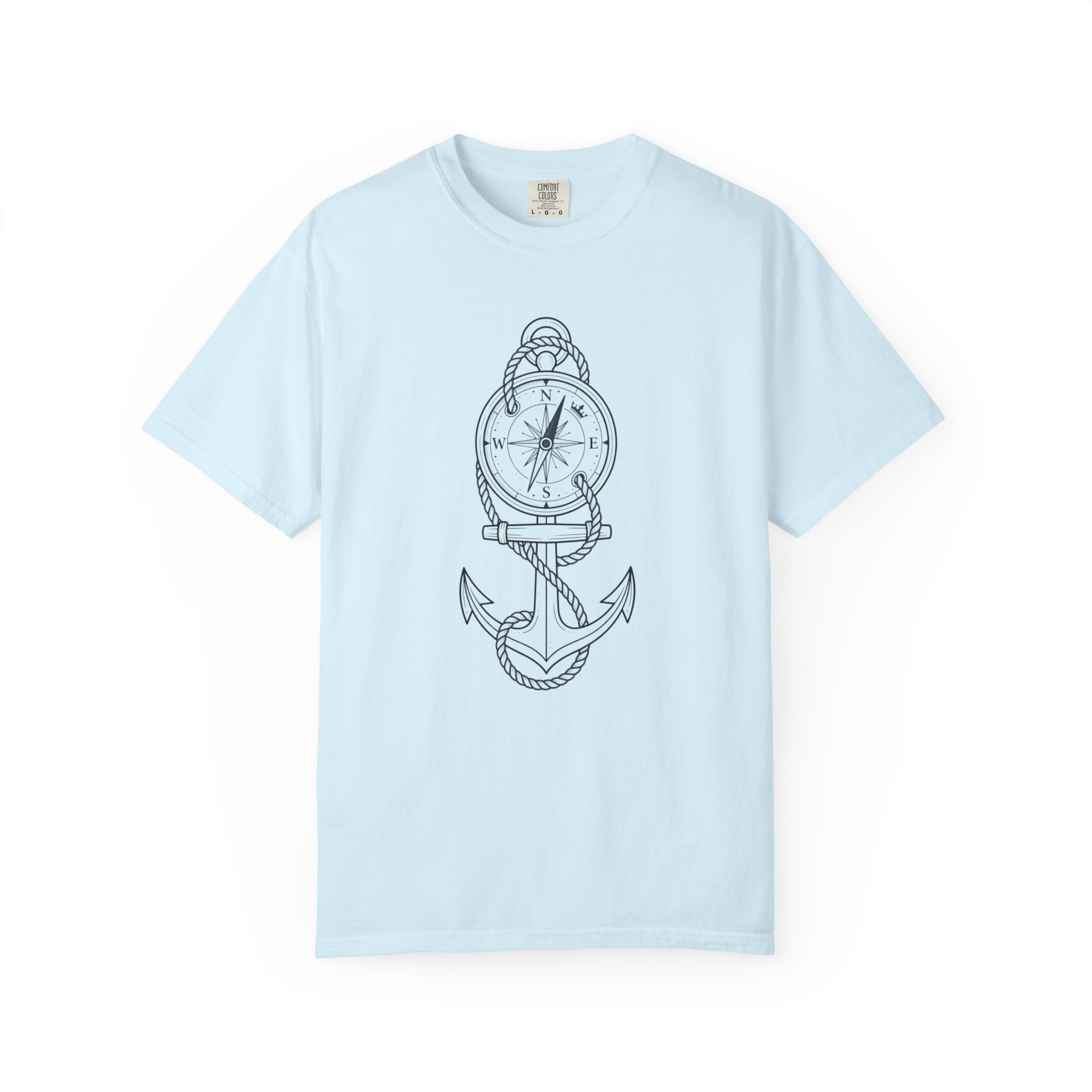 Nautical Anchor Compass T-Shirt