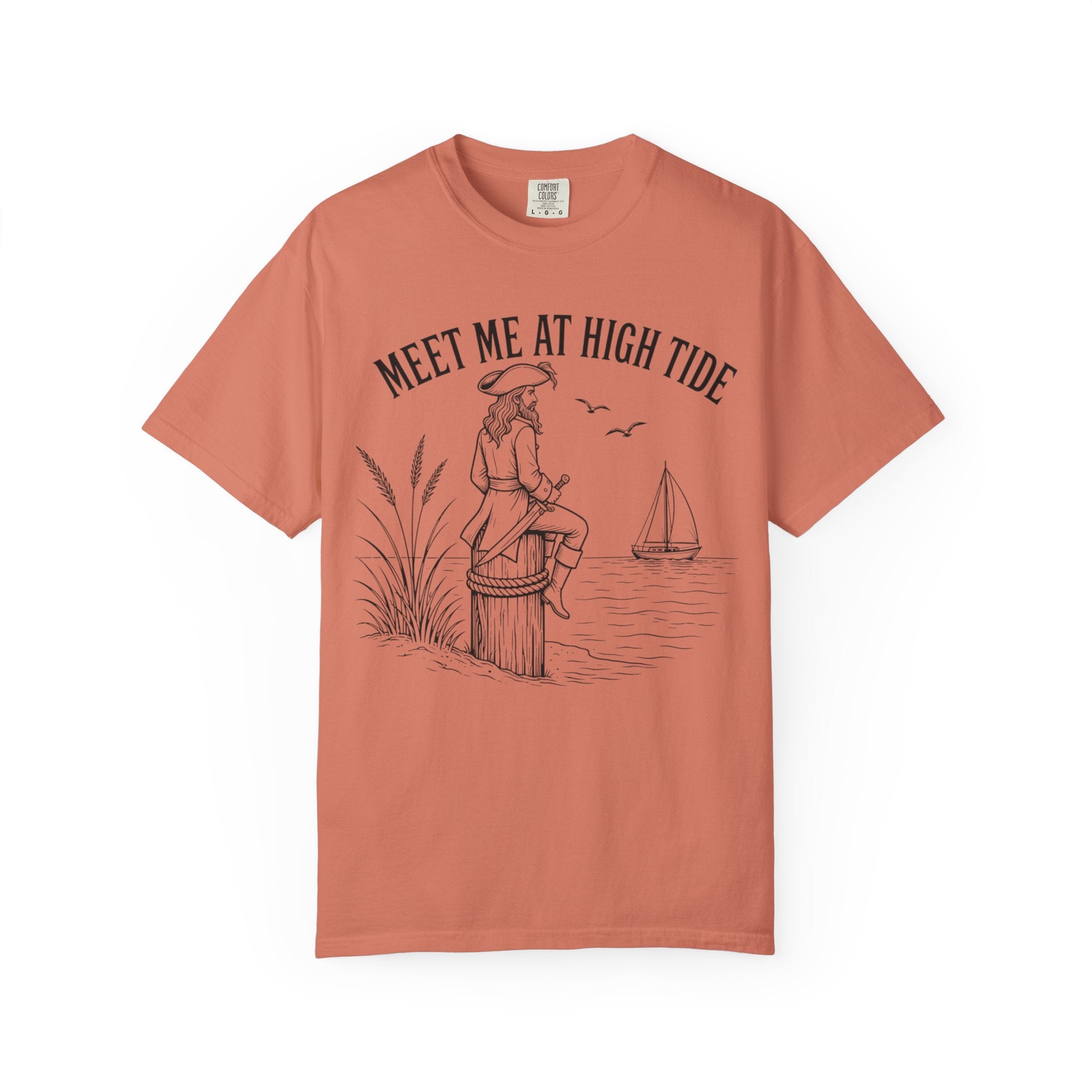 Pirate At High Tide T-shirt