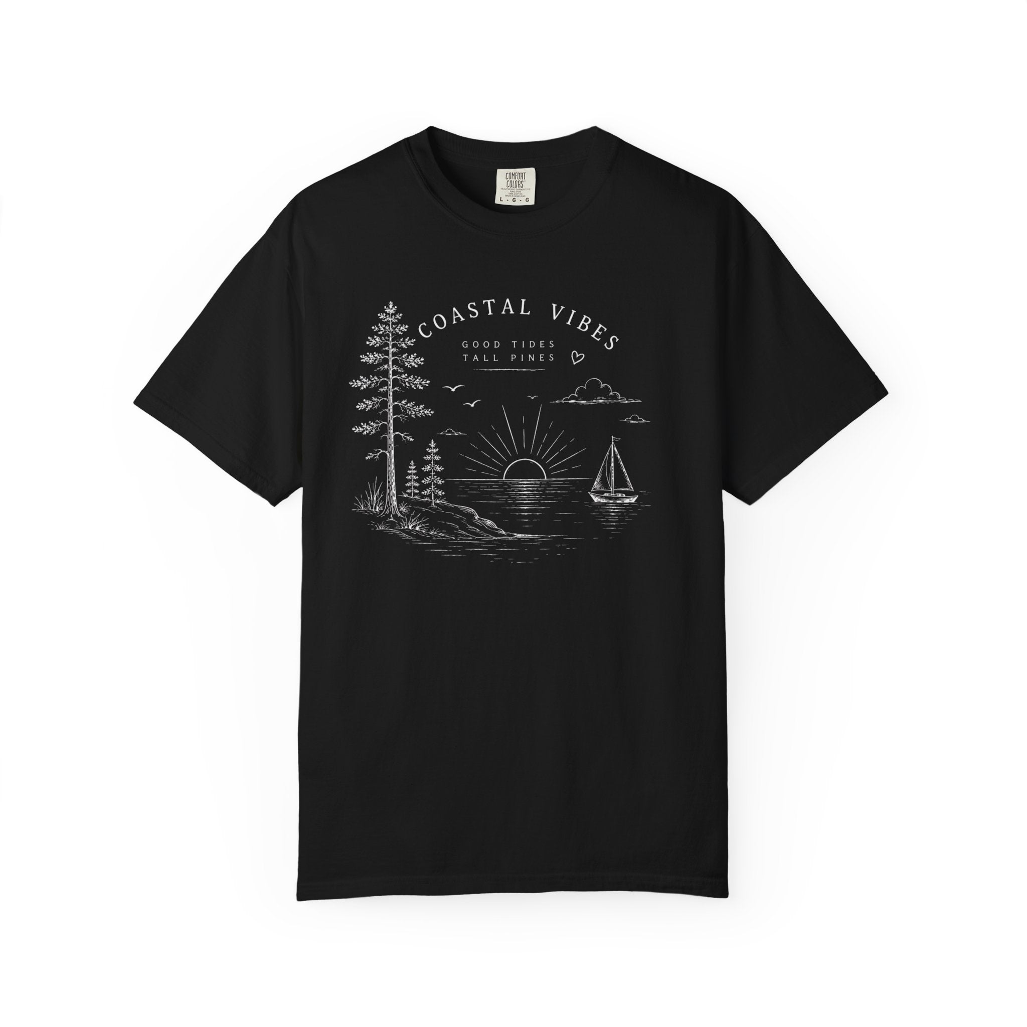 Coastal Vibes Sunset T-Shirt