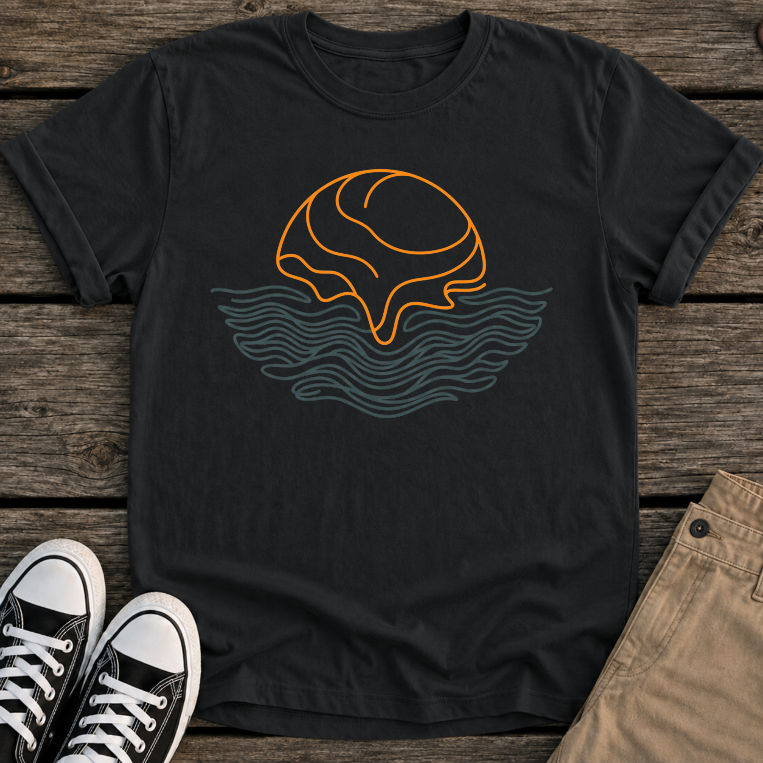 Sunrise & Waves T‑Shirt