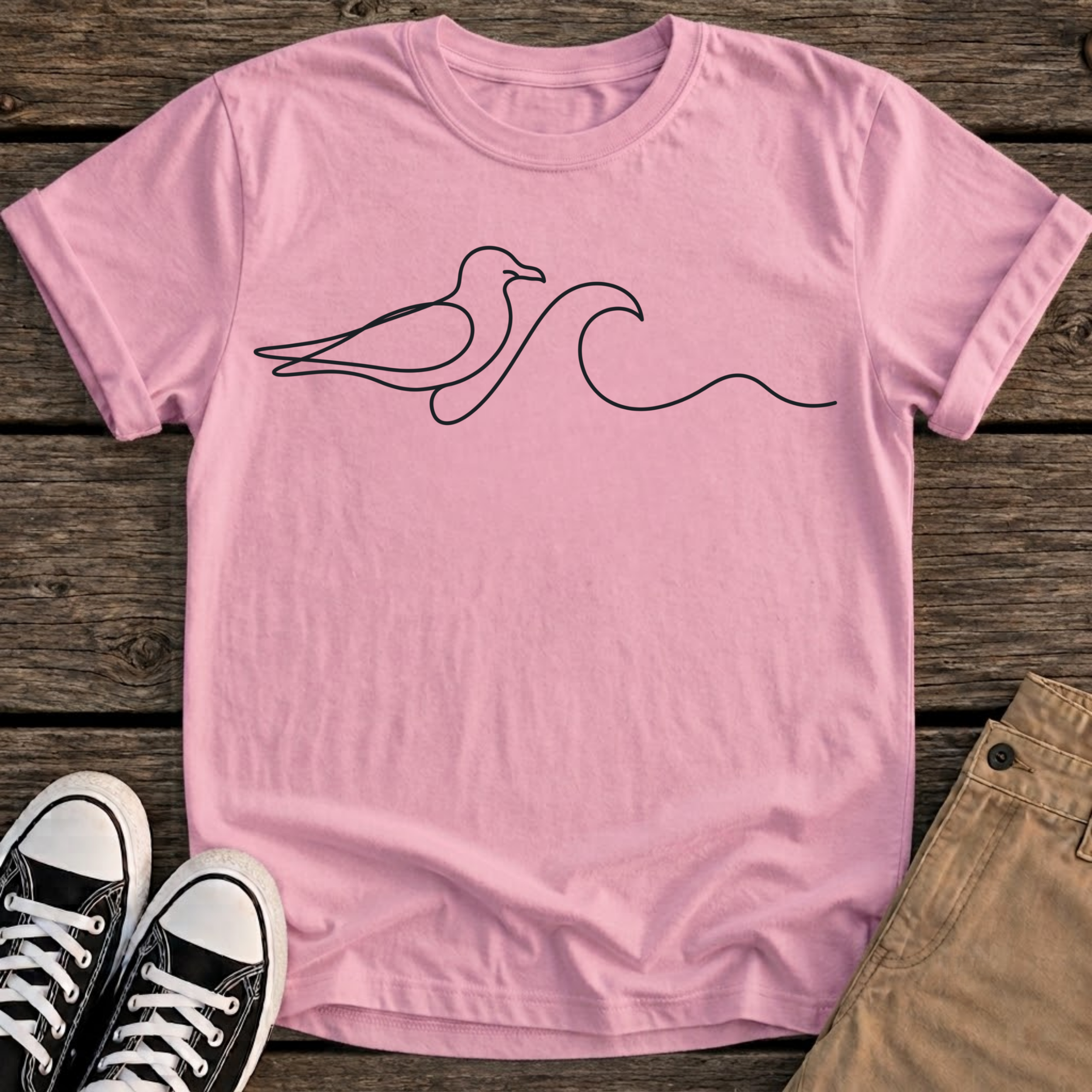 Seagull & Wave T-Shirt
