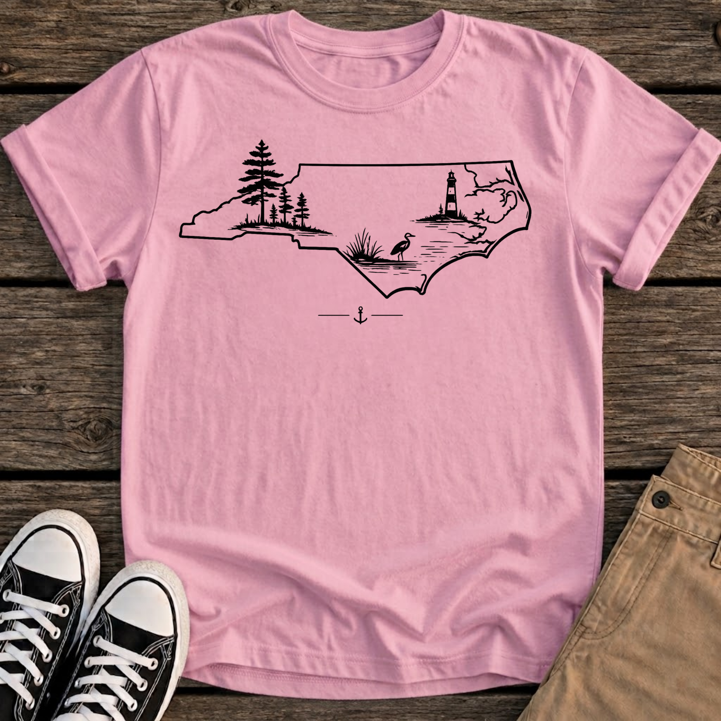 NC Map T-Shirt