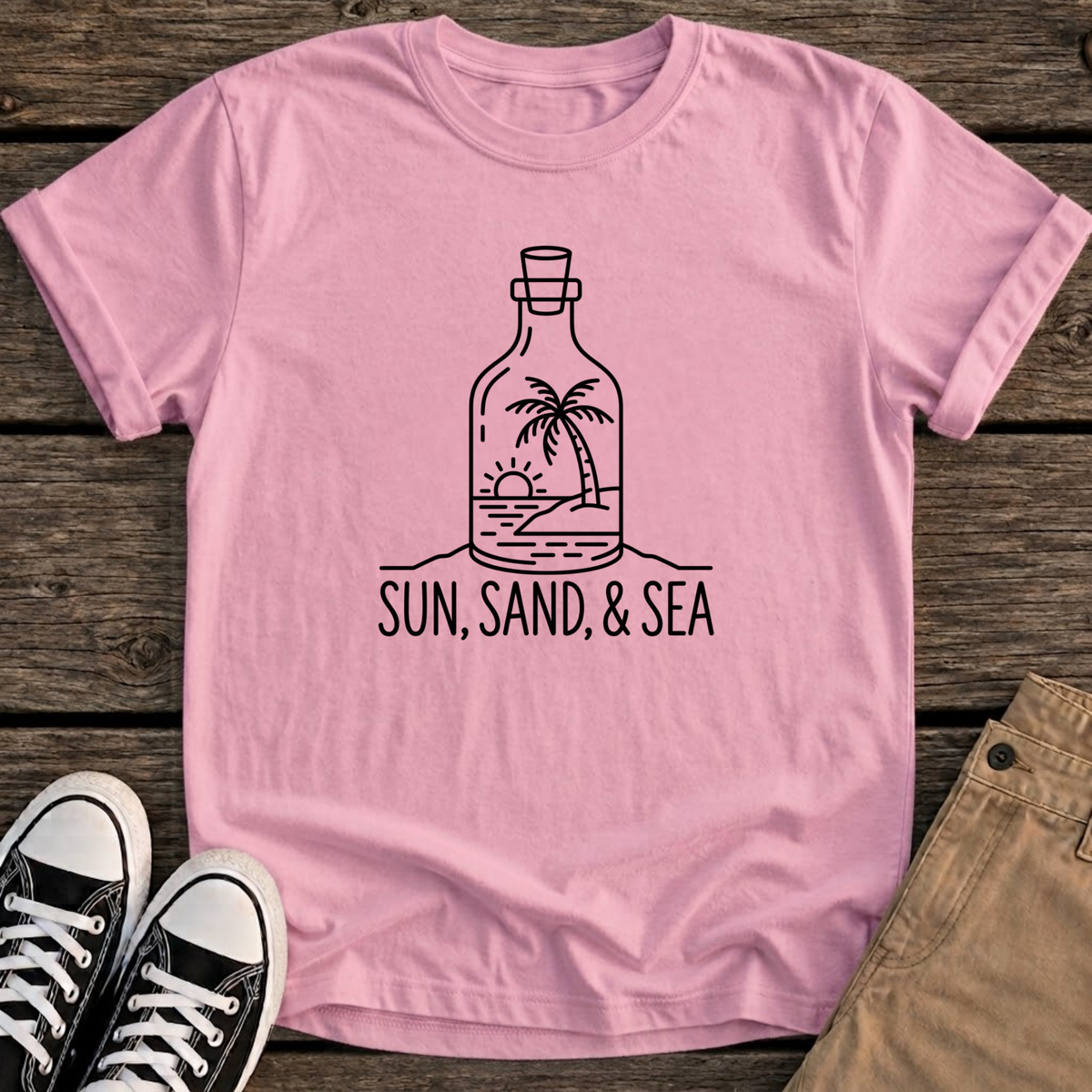 Beach Bottle T-Shirt