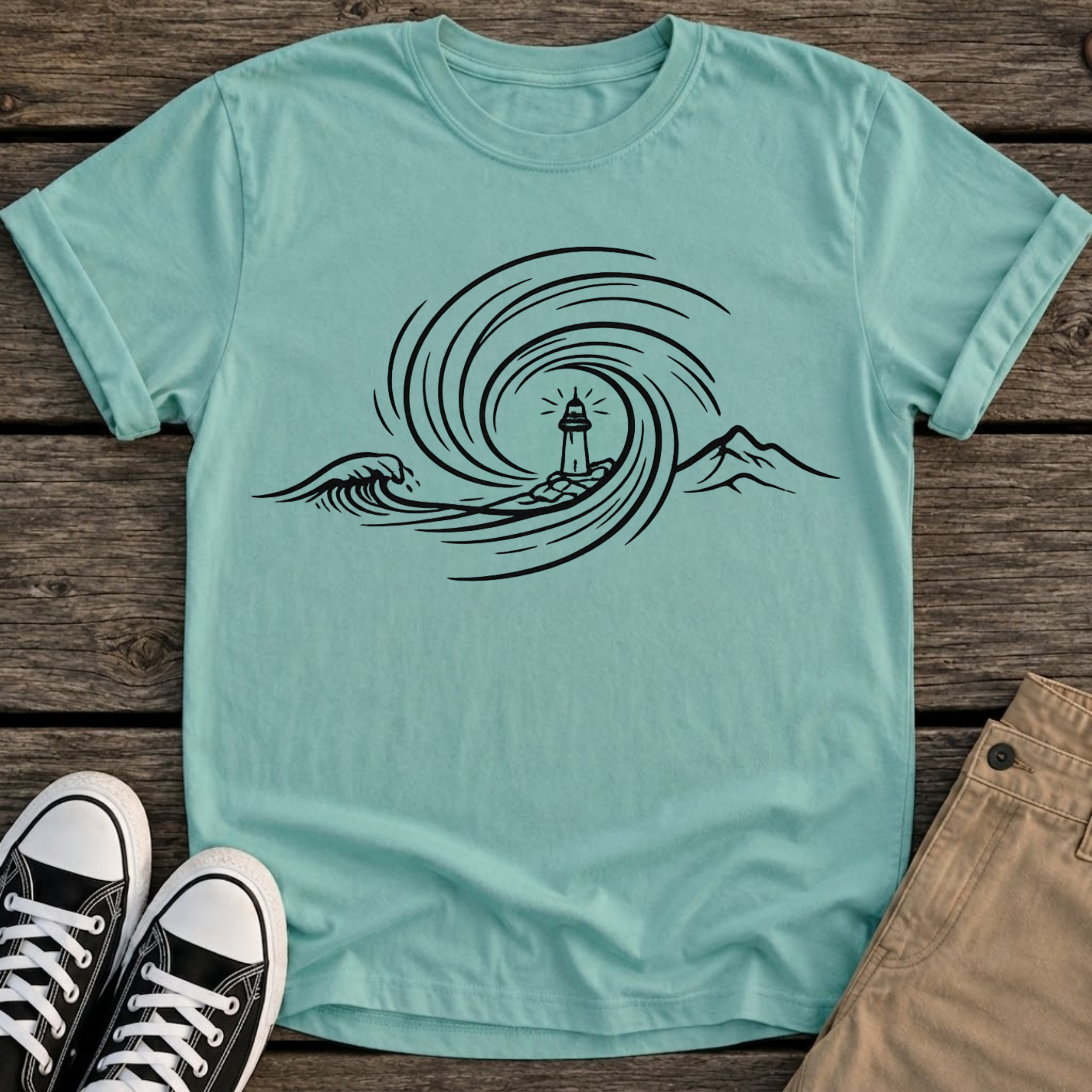 Lighthouse Wave T-Shirt