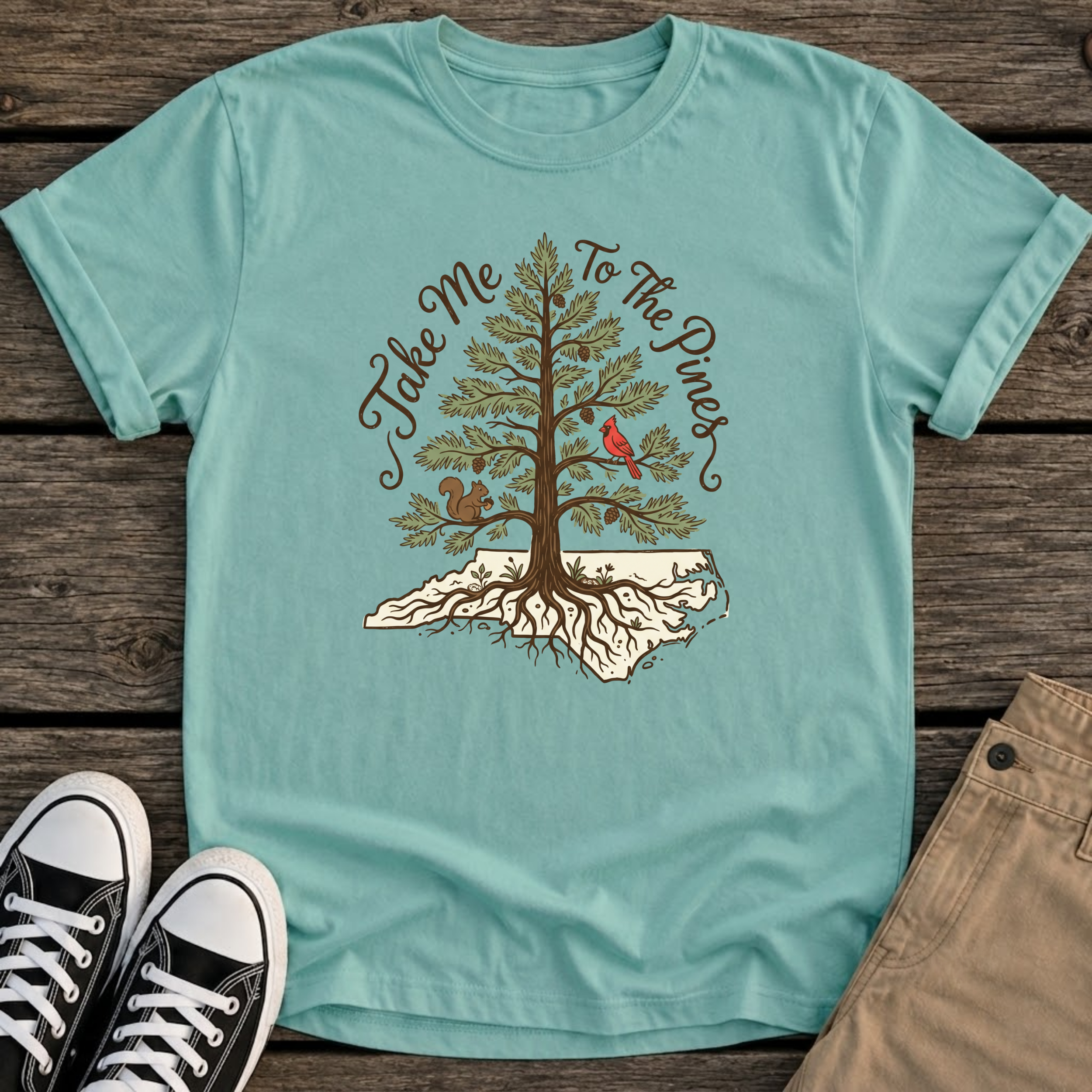 To The Pines T‑Shirt