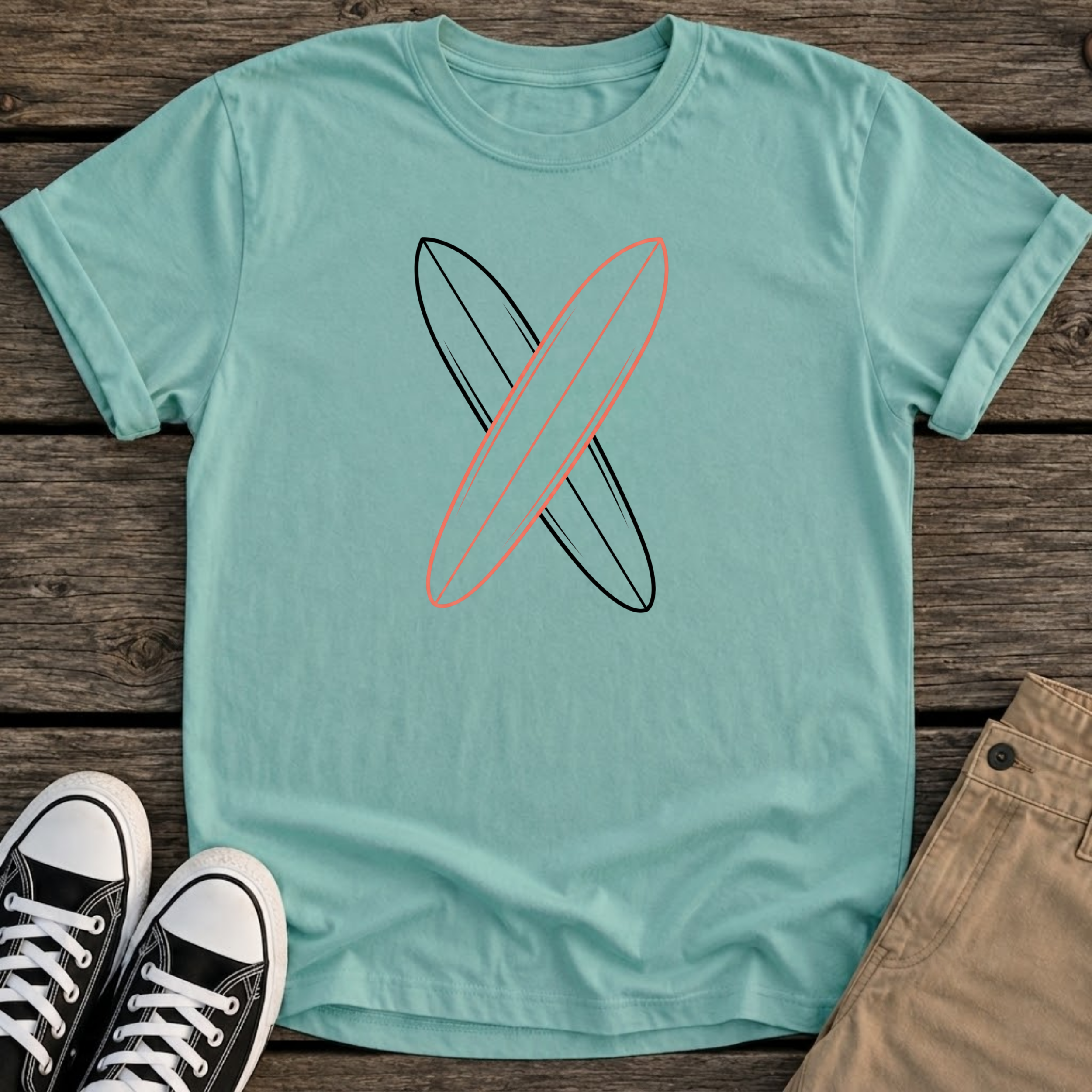 Surfboard T-shirt