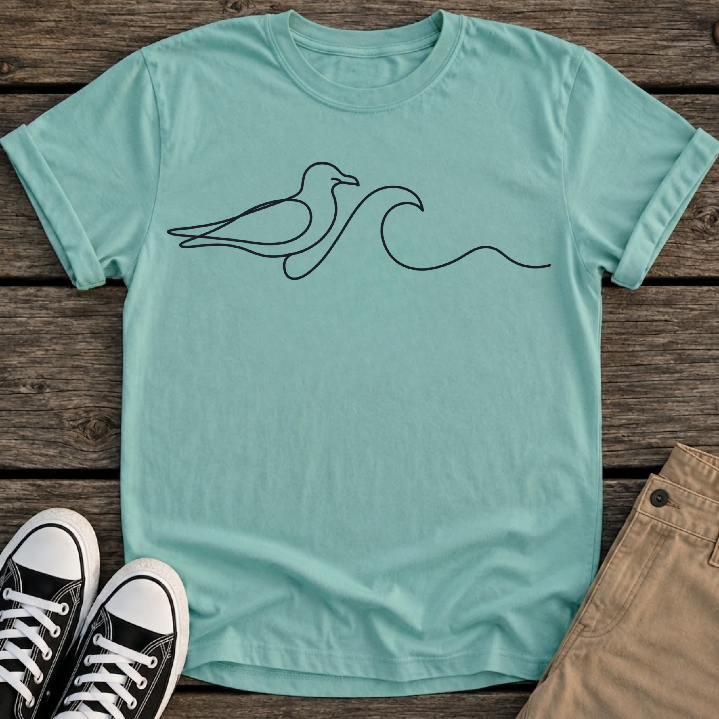 Seagull & Wave T-Shirt
