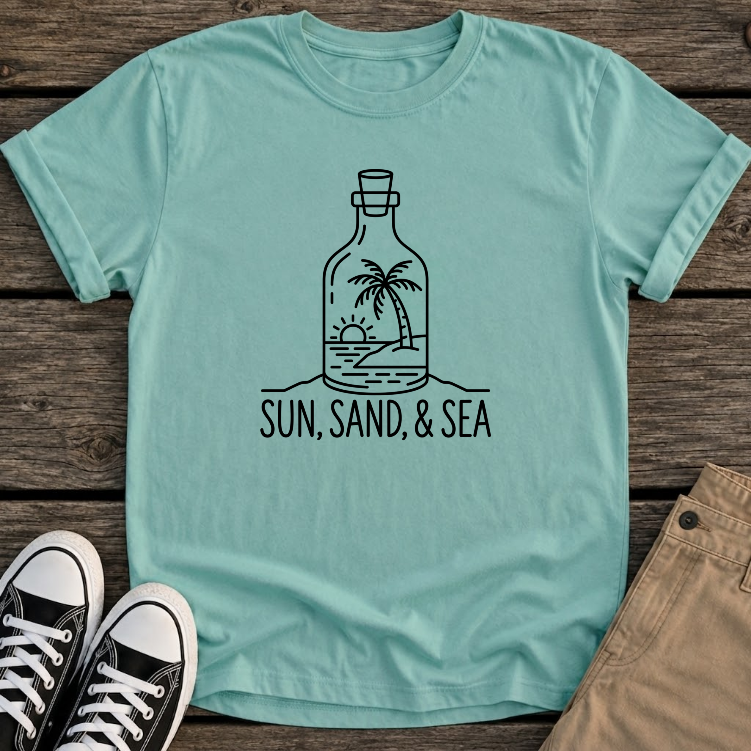 Beach Bottle T-Shirt
