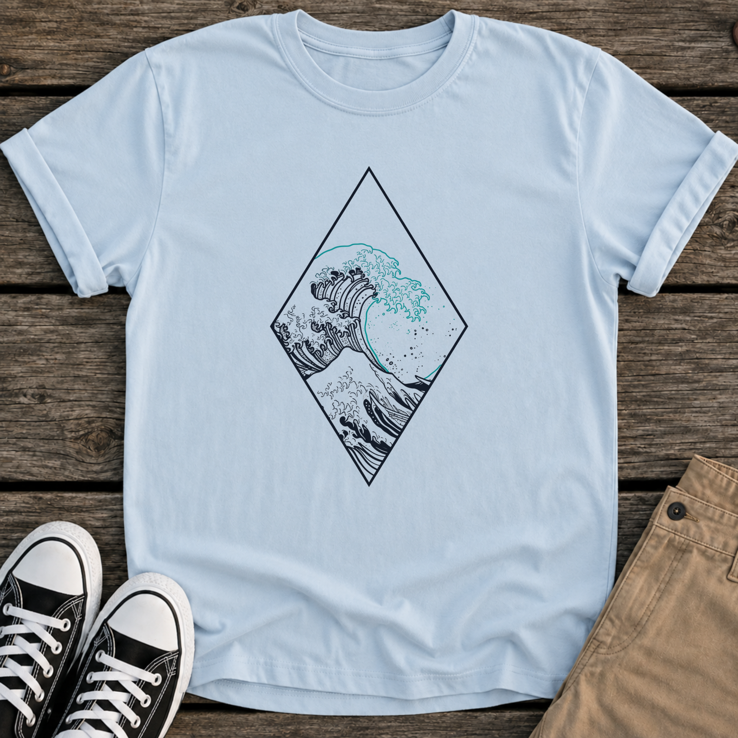 Wave Diamond T-shirt