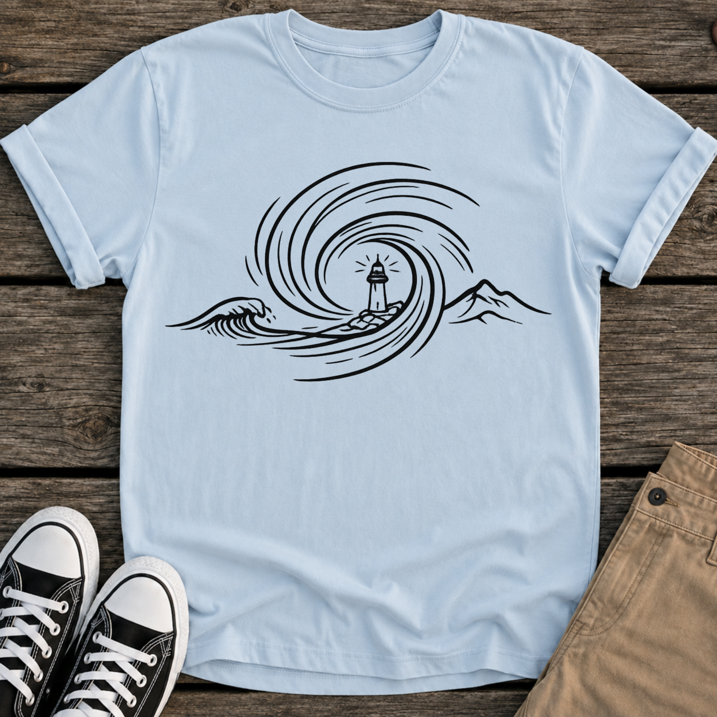 Lighthouse Wave T-Shirt