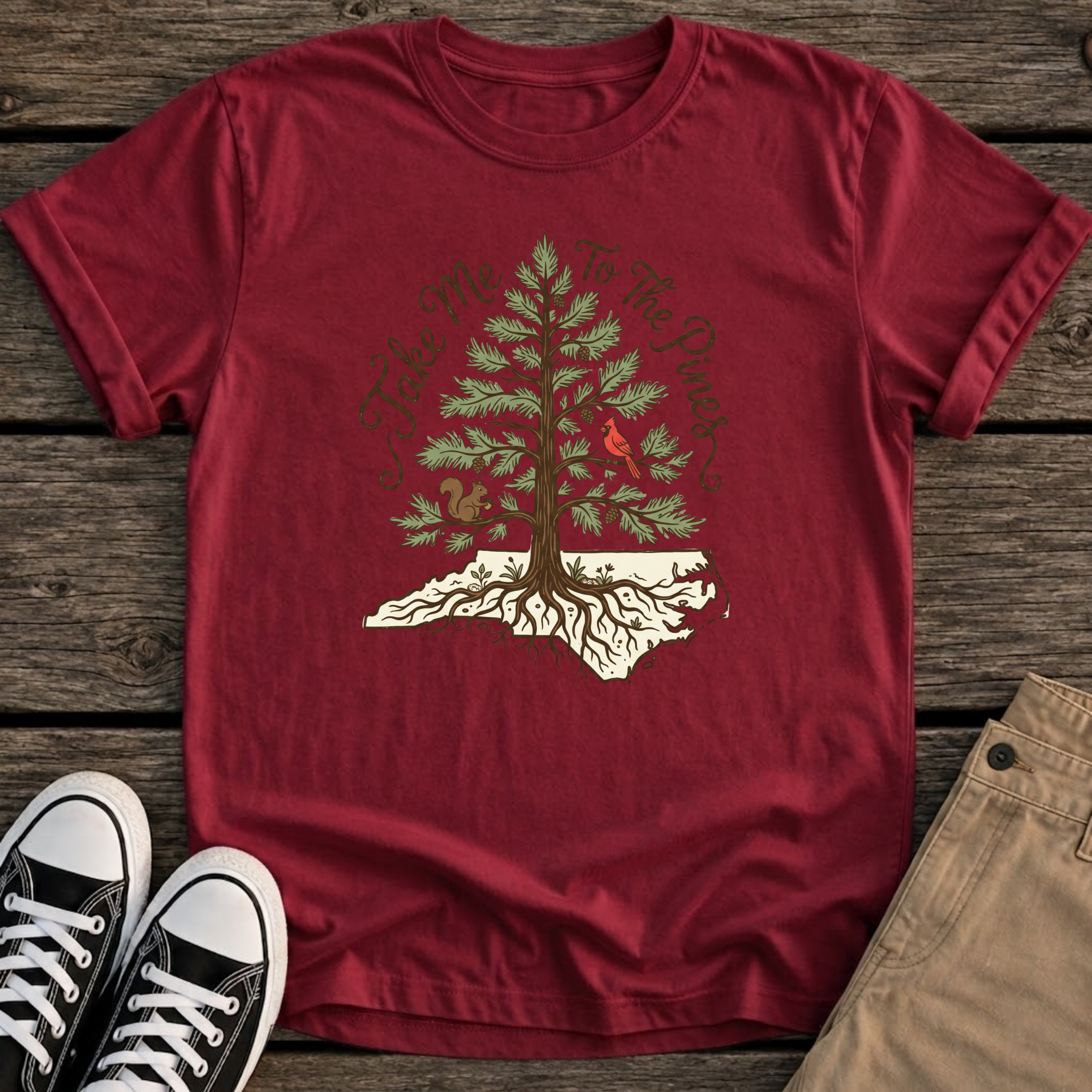 To The Pines T‑Shirt