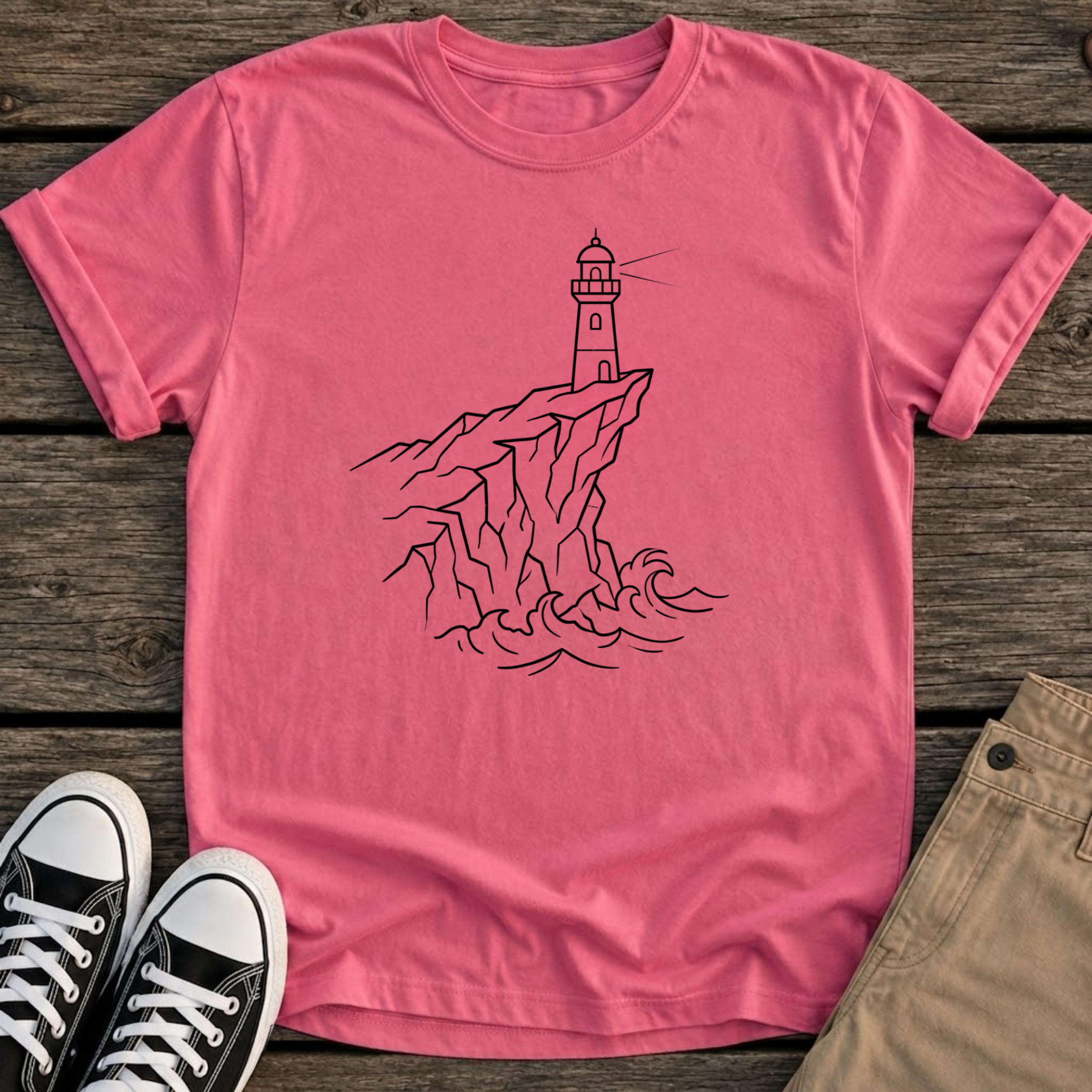 Lighthouse Cliff T-Shirt