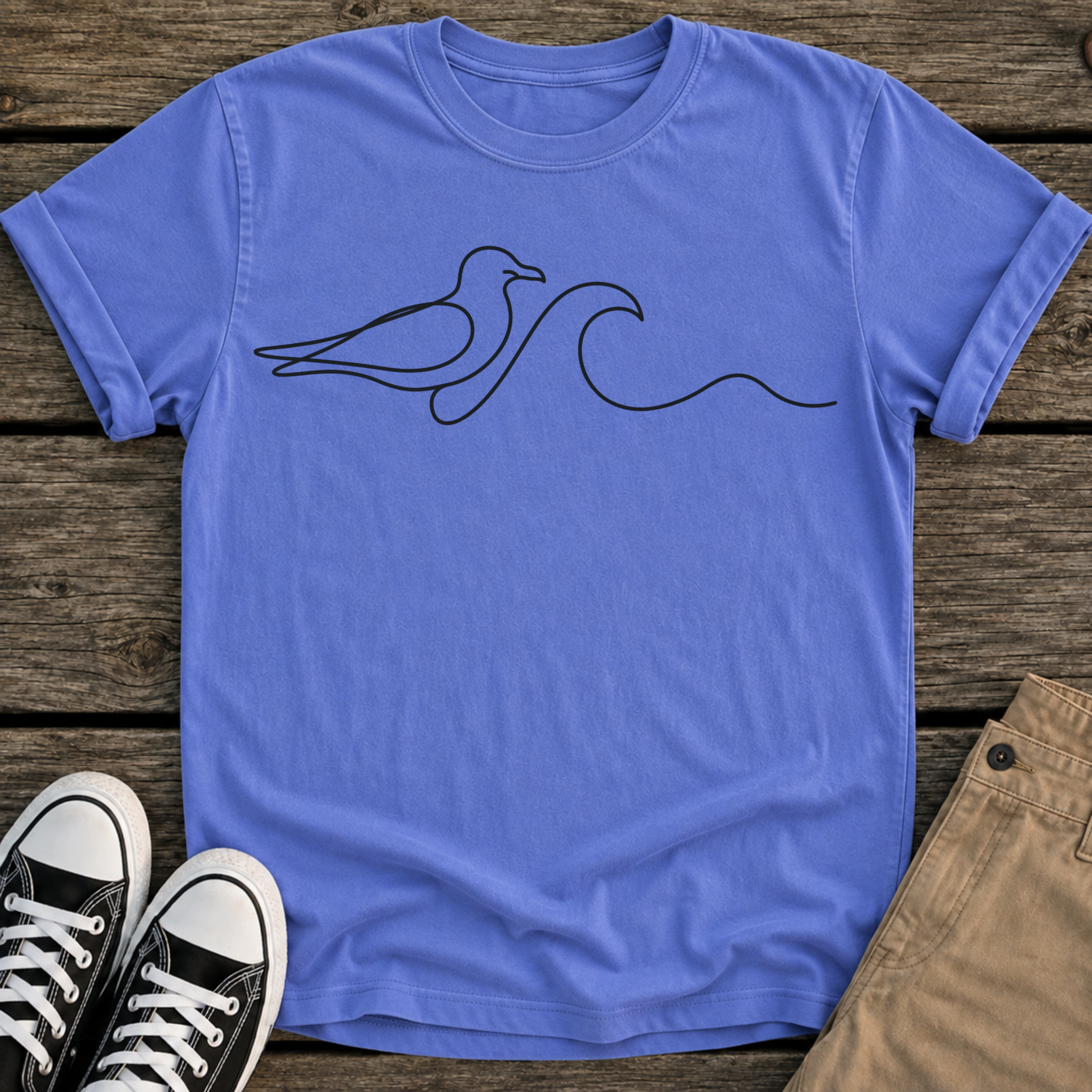 Seagull & Wave T-Shirt