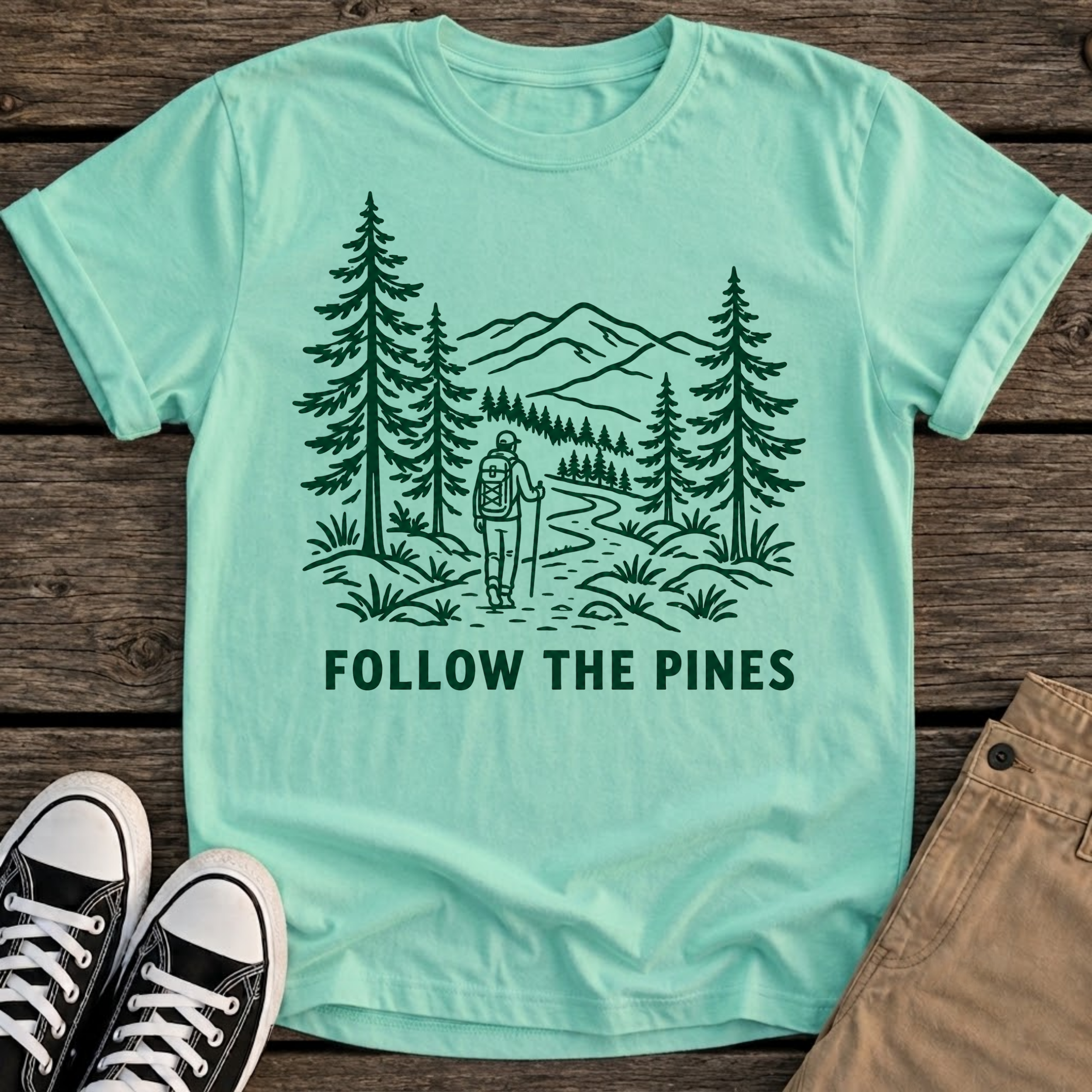 Follow Pines T-Shirt