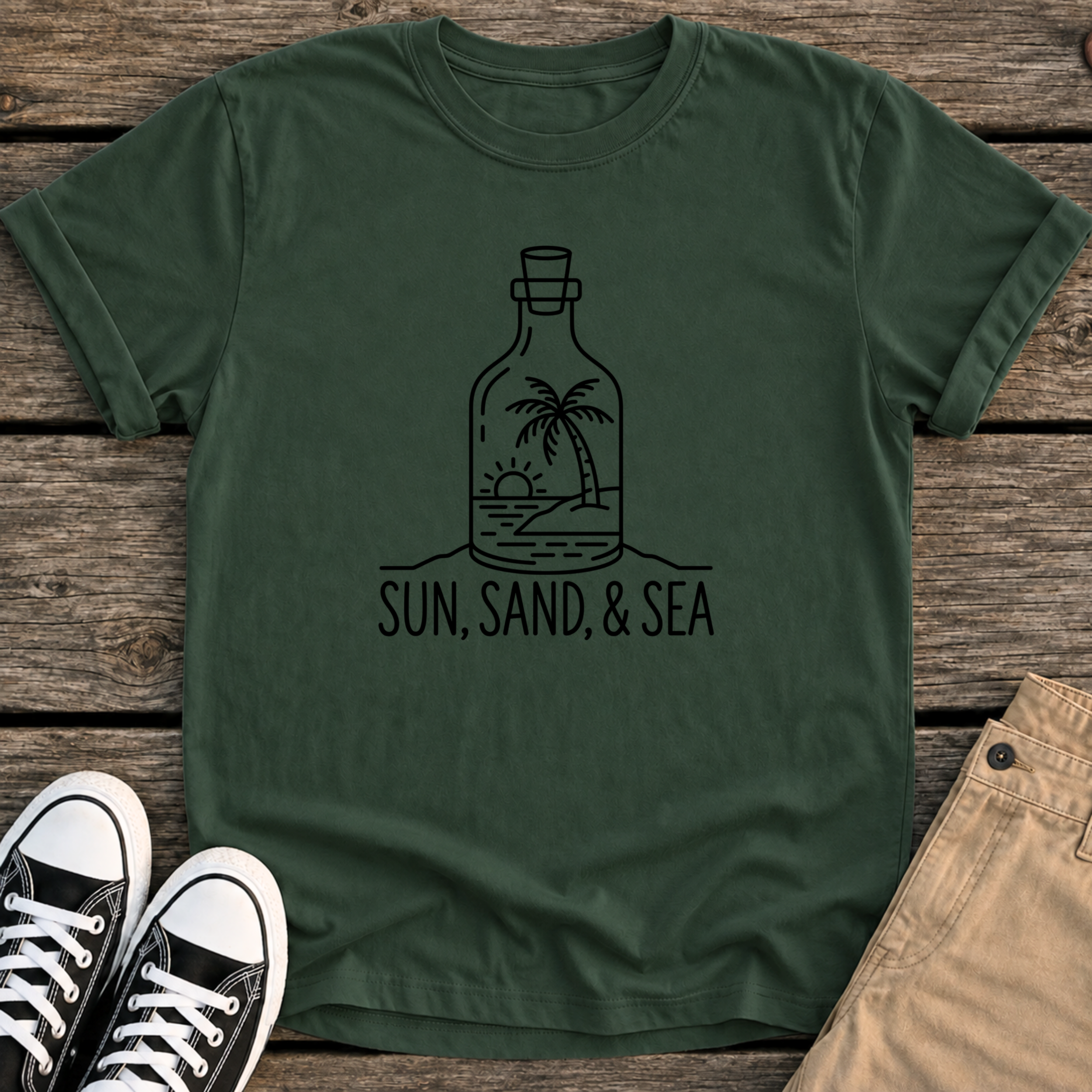 Beach Bottle T-Shirt