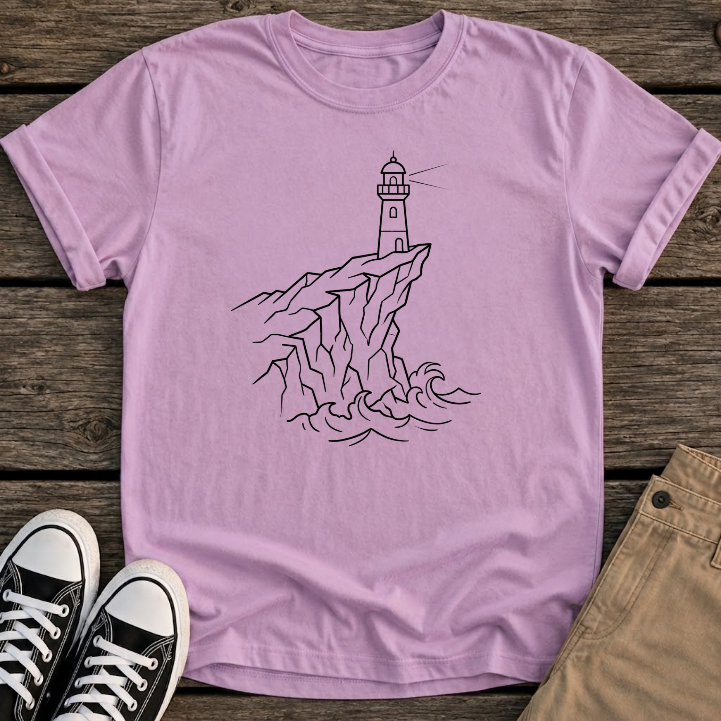 Lighthouse Cliff T-Shirt