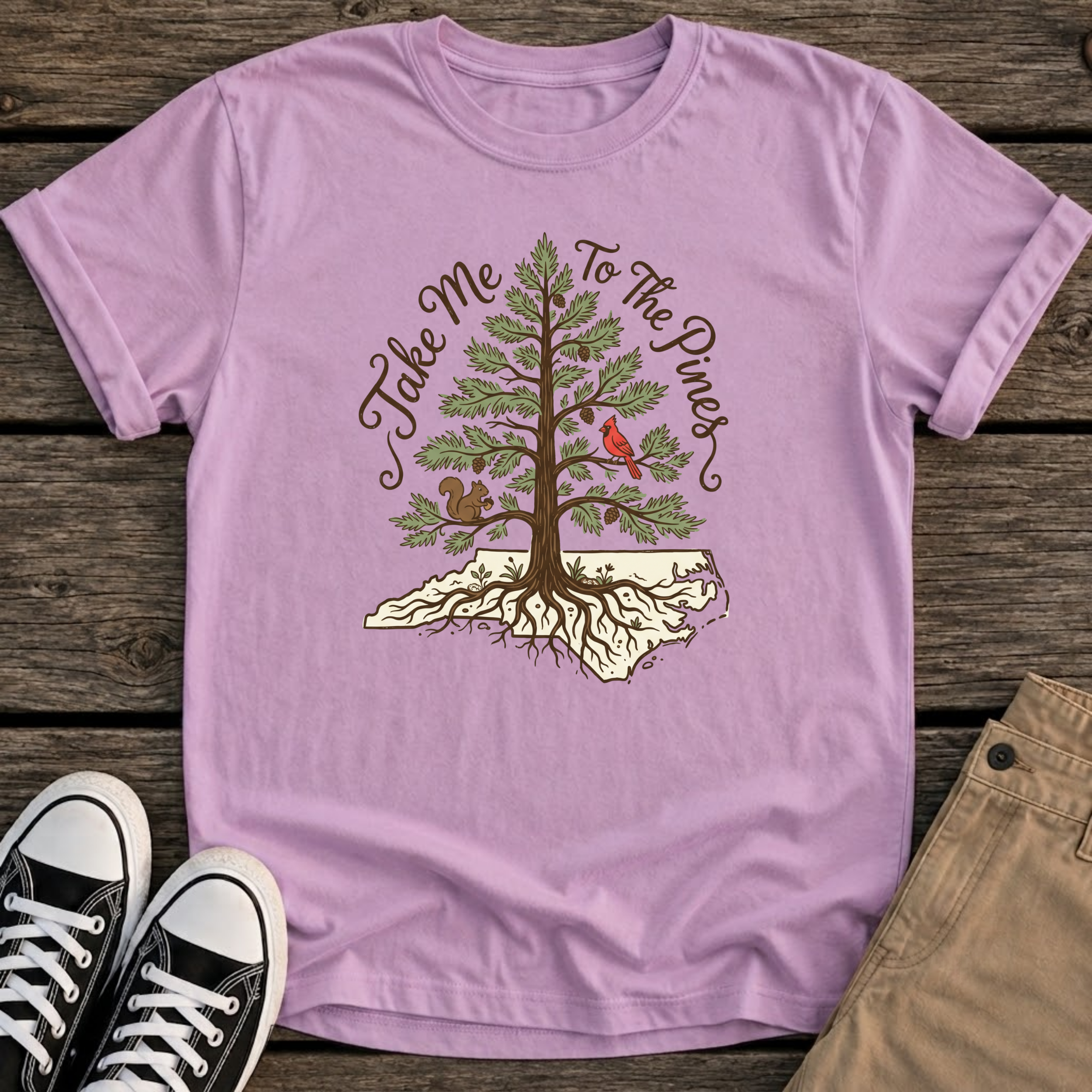 To The Pines T‑Shirt